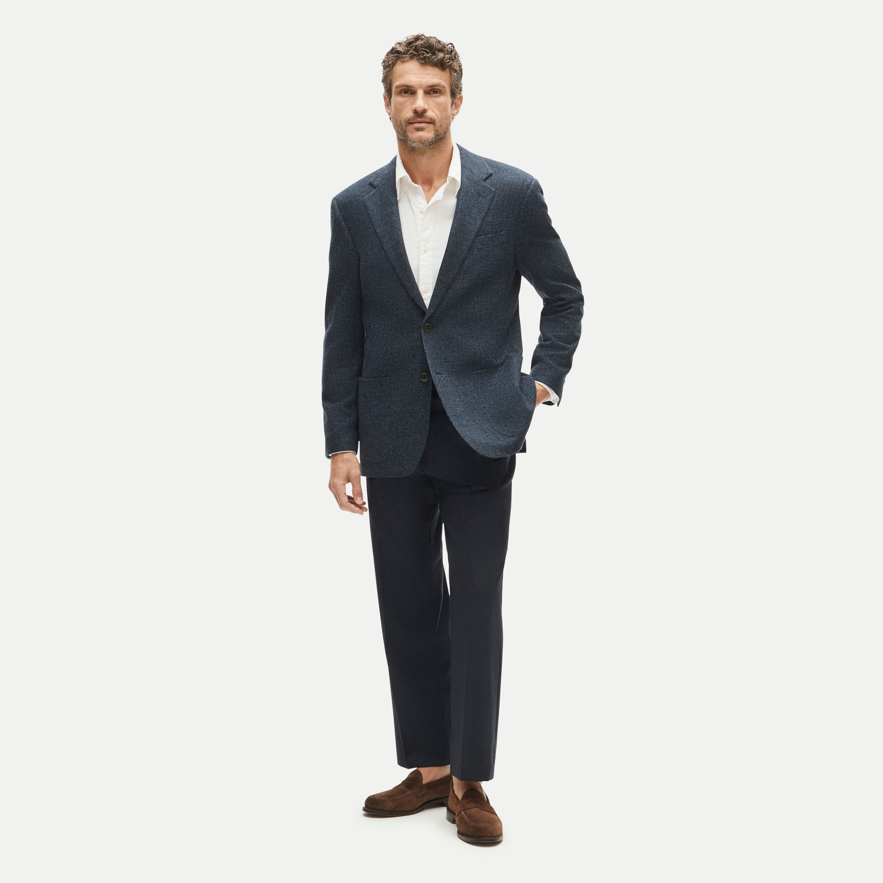 Sportcoat in English merino wool - thumbnail 2