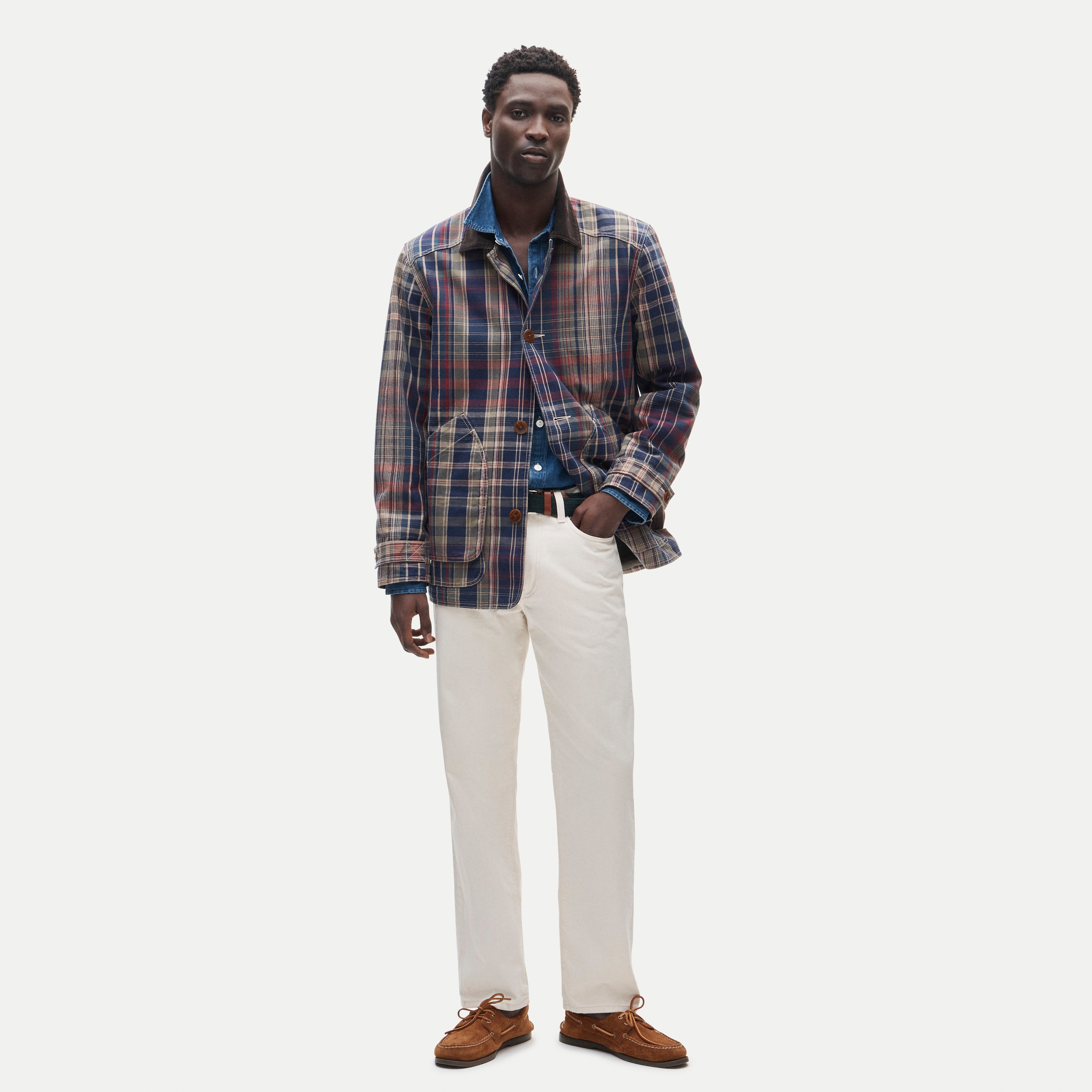 Men's 1986 Barn Jacket&trade; in plaid - thumbnail 2