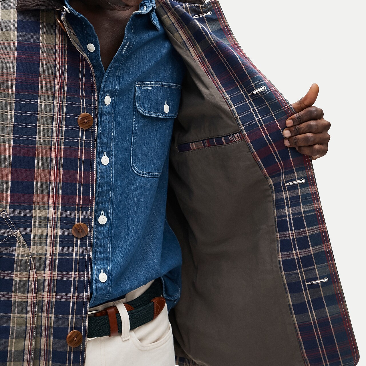 Cruiser Jacket In Cotton Poplin For Men | J.Crew