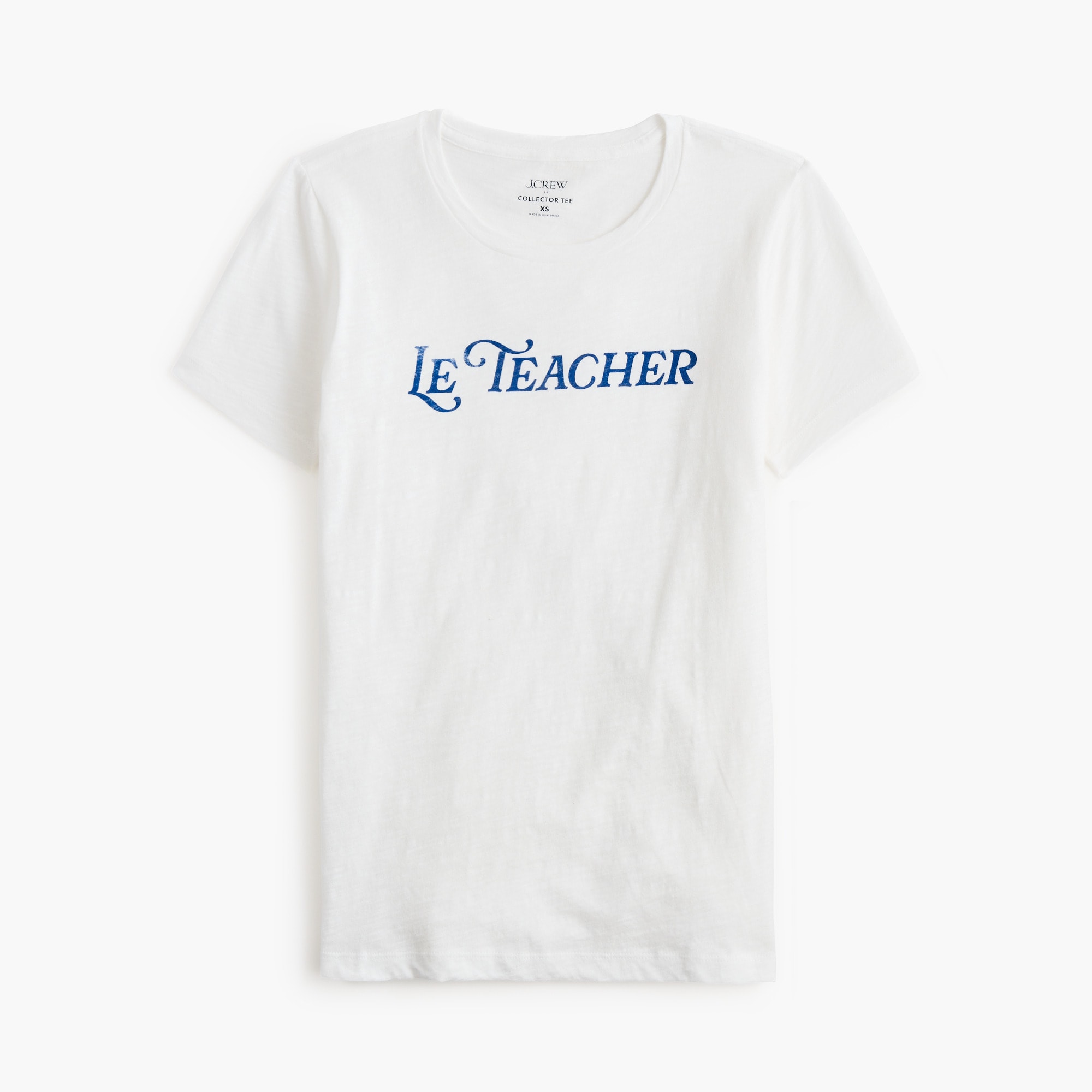 "Le teacher" graphic tee