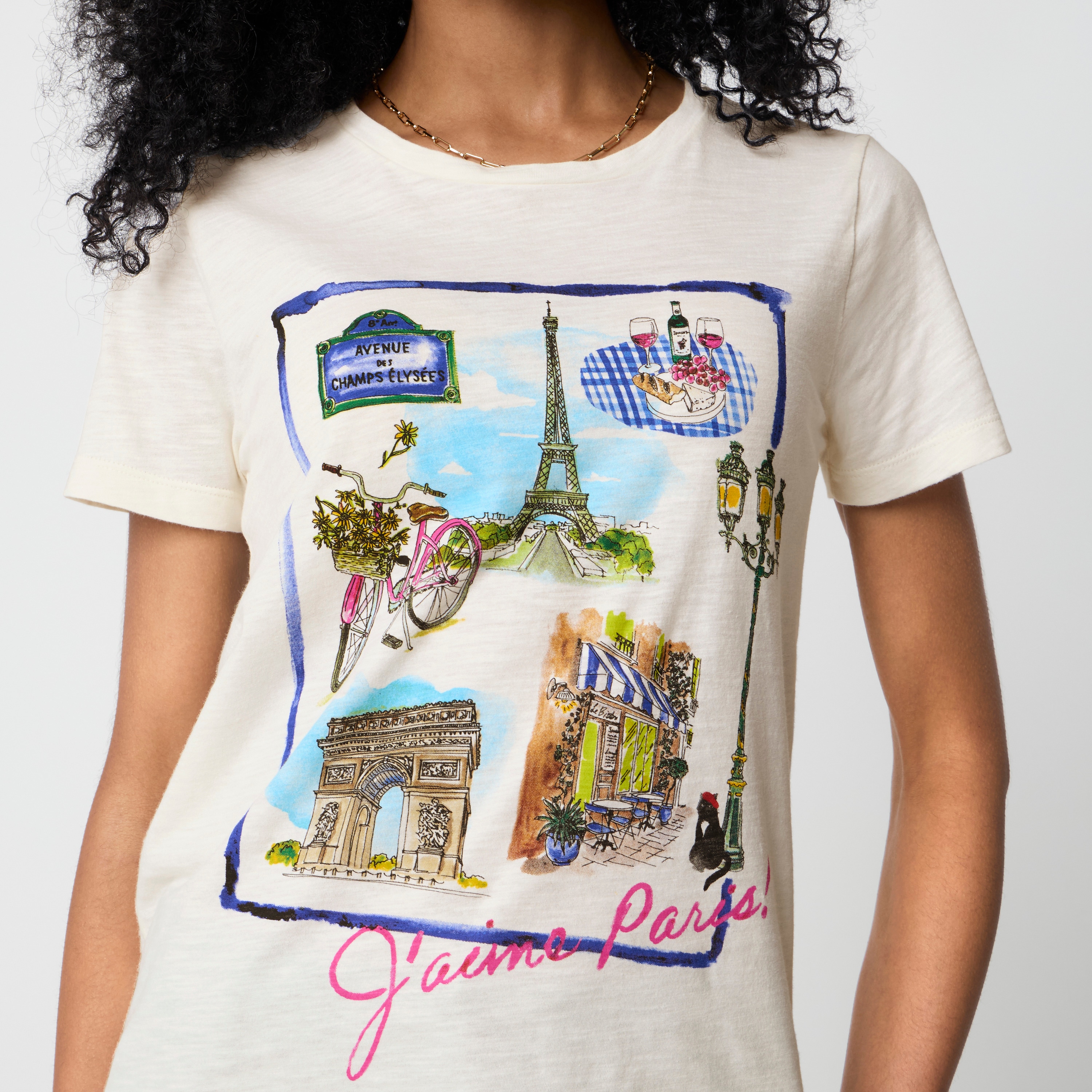 Paris graphic tee
