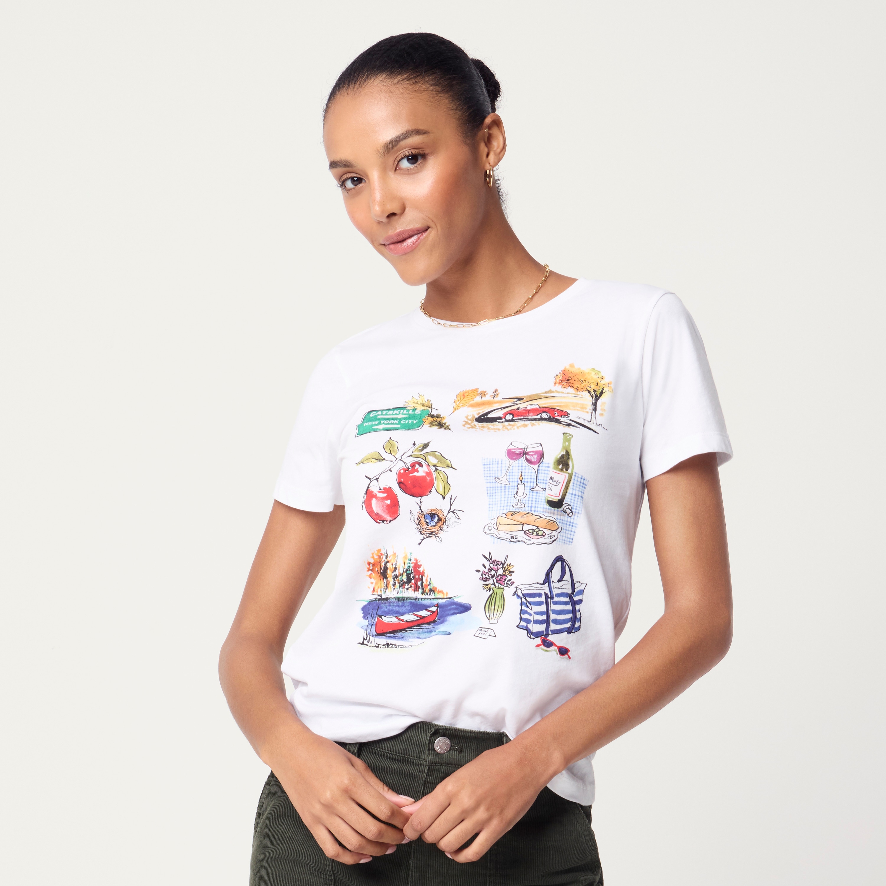 Upstate New York graphic tee