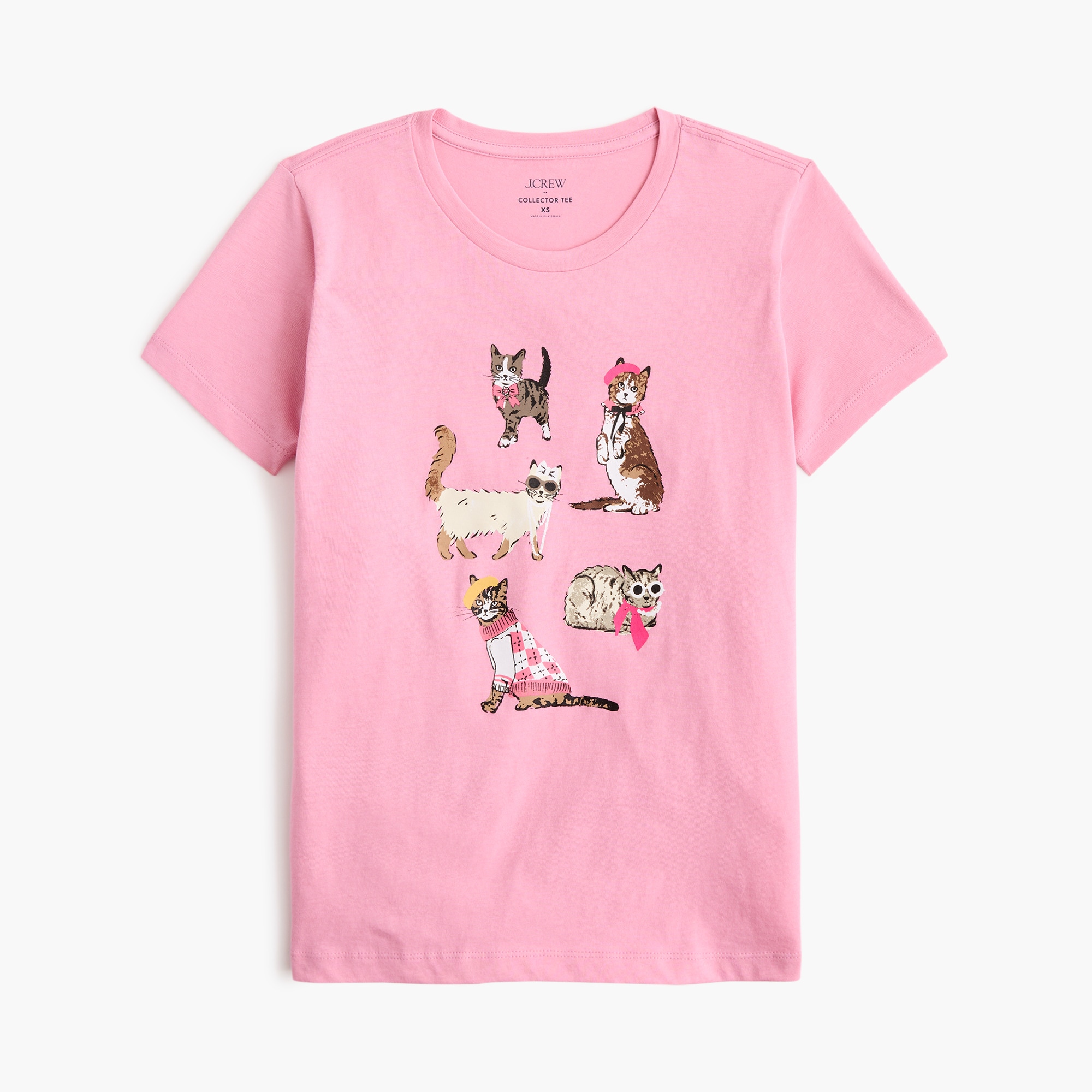 Fancy cats graphic tee