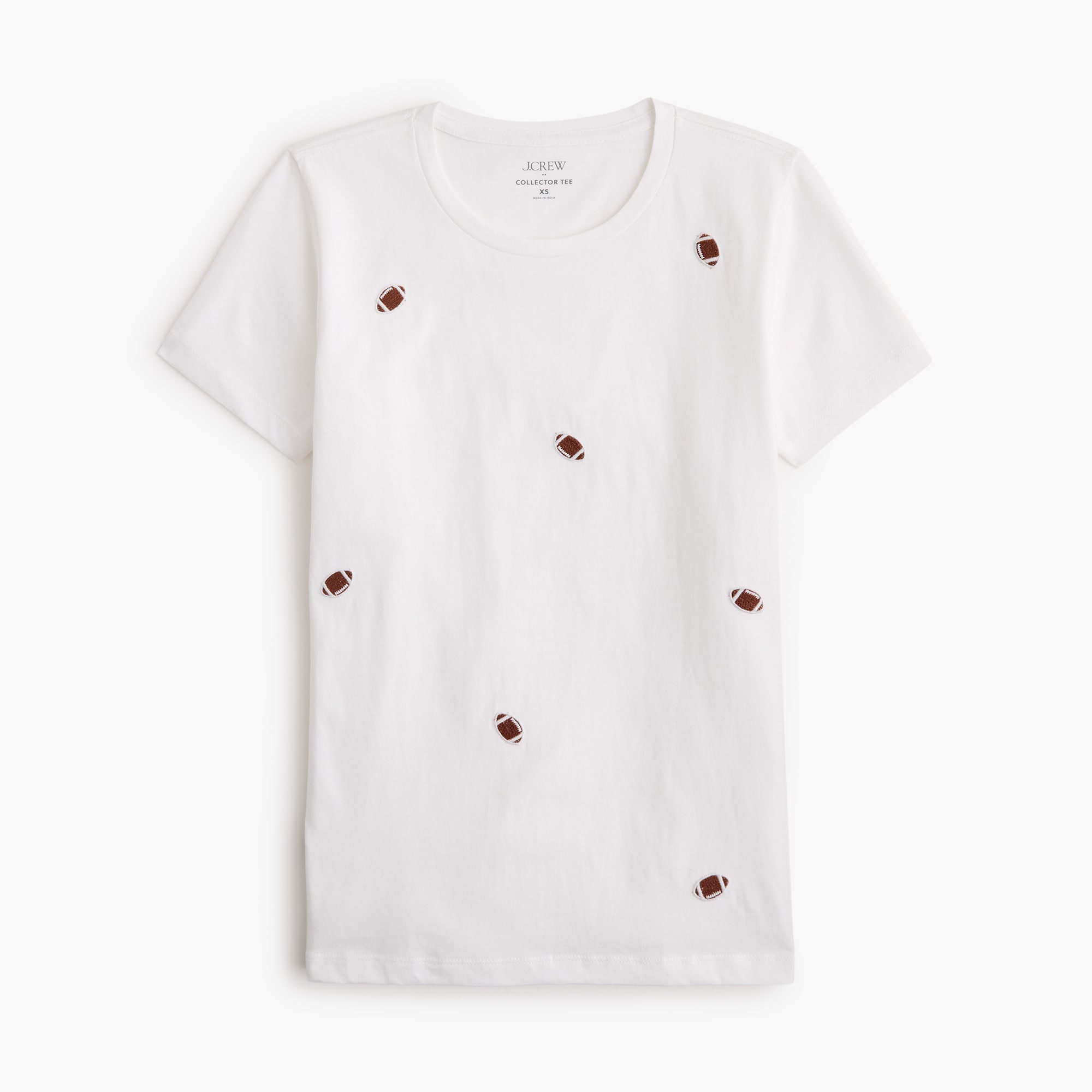 Football patches tee