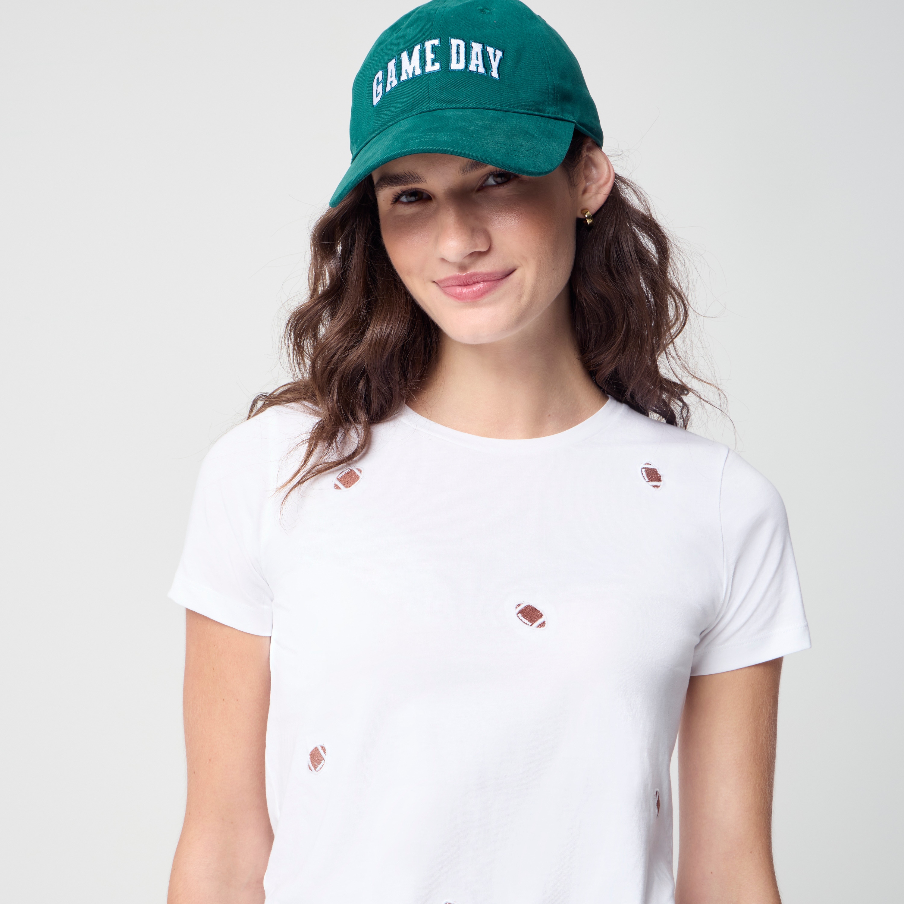 Football patches tee