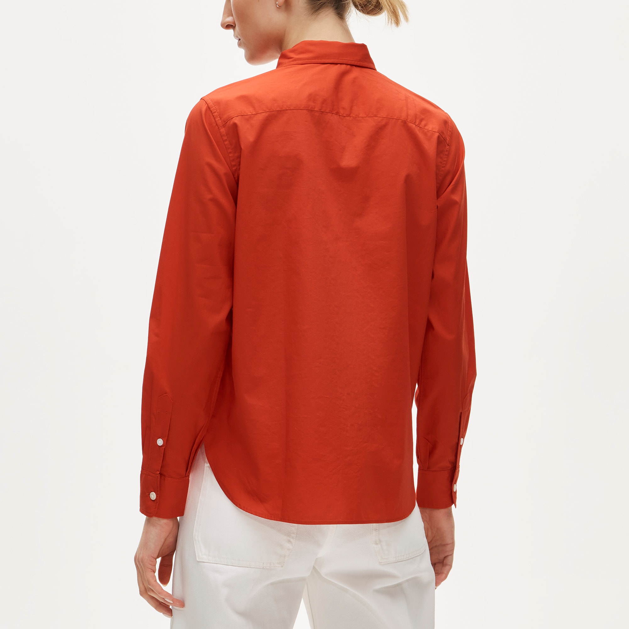 Jules classic-fit tie-neck shirt