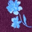 Girls' collared corduroy dress GRAPE ROUGE BLUE