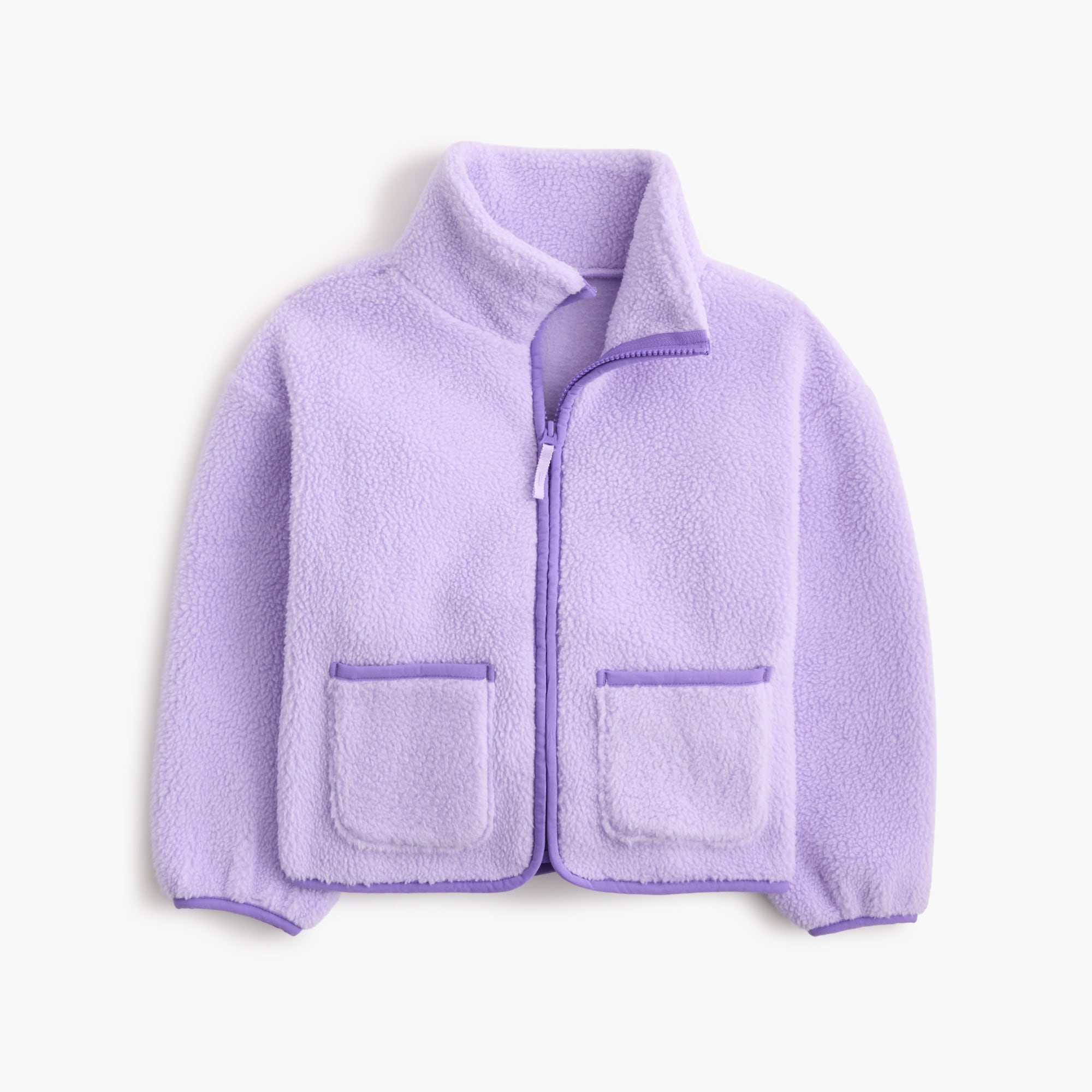 Girls' Sherpa full-zip