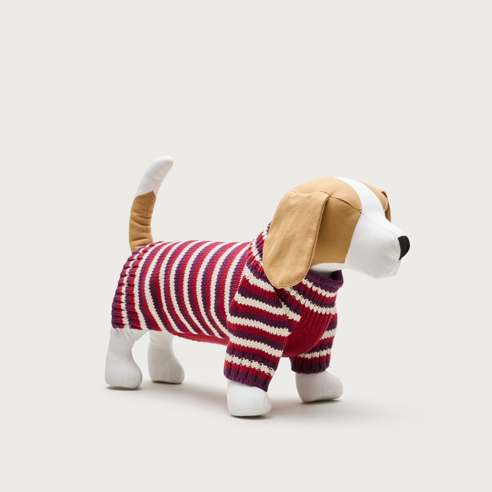  Limited-edition striped cotton Rollneck&trade; sweater for dogs