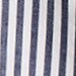 Striped ruffle button-up shirt WHITE ANTIQUE NAVY
