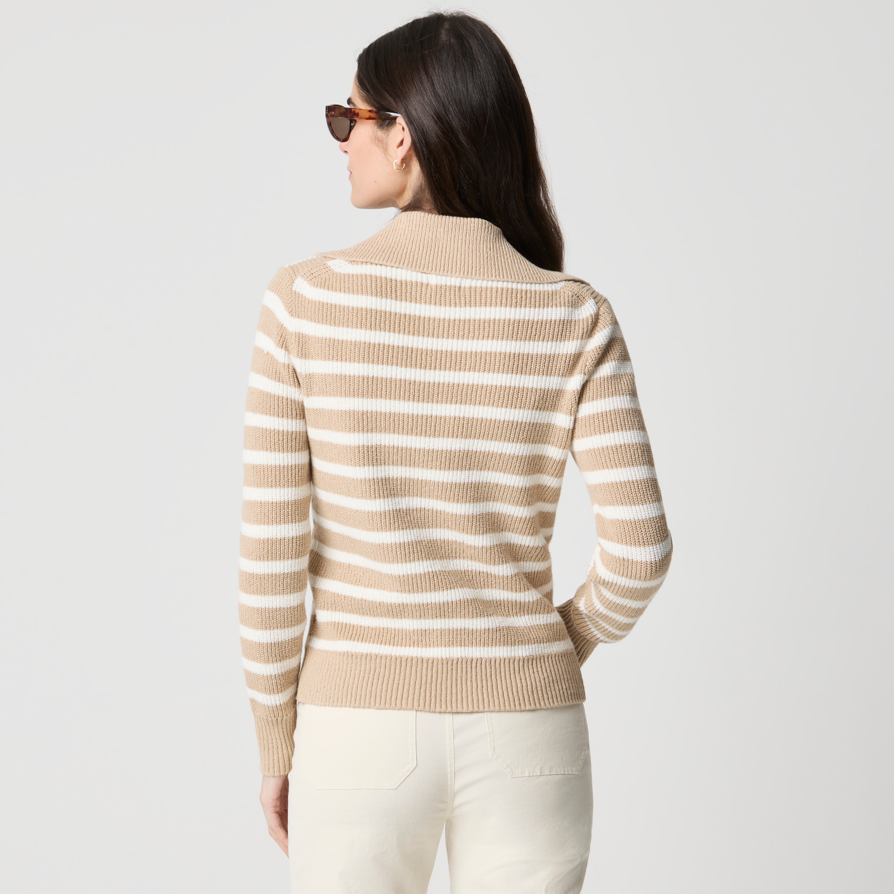 Button-neck sweater