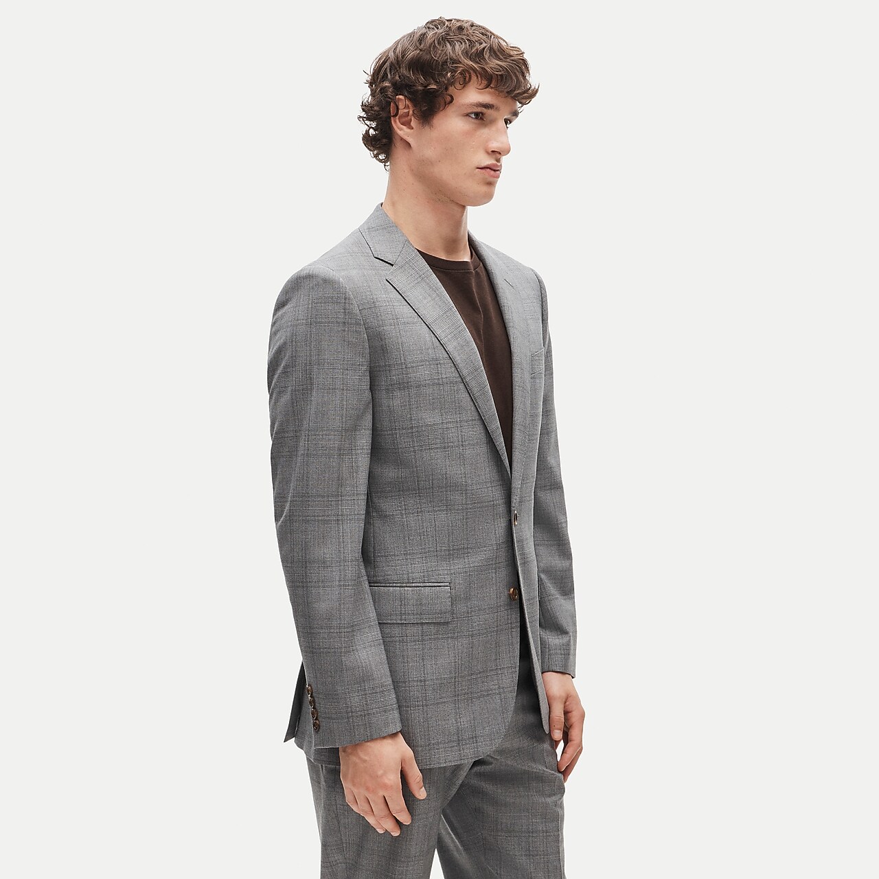 Kenmare Relaxed-fit Suit Jacket In Stretch Seersucker With COOLMAX