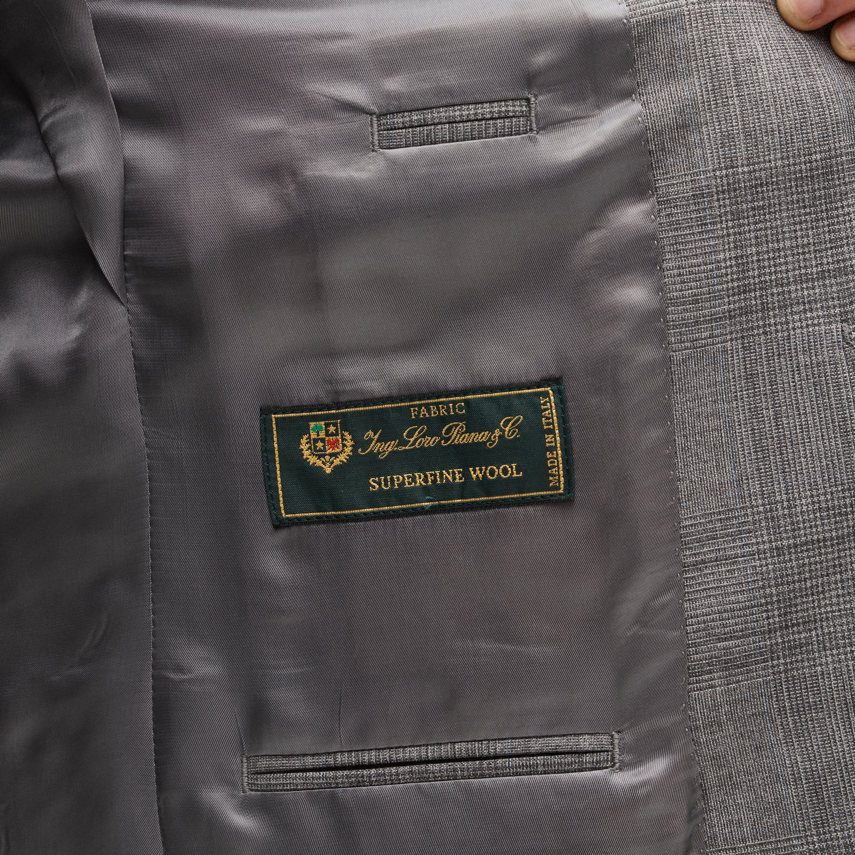 Ludlow Slim-fit suit jacket in Italian wool