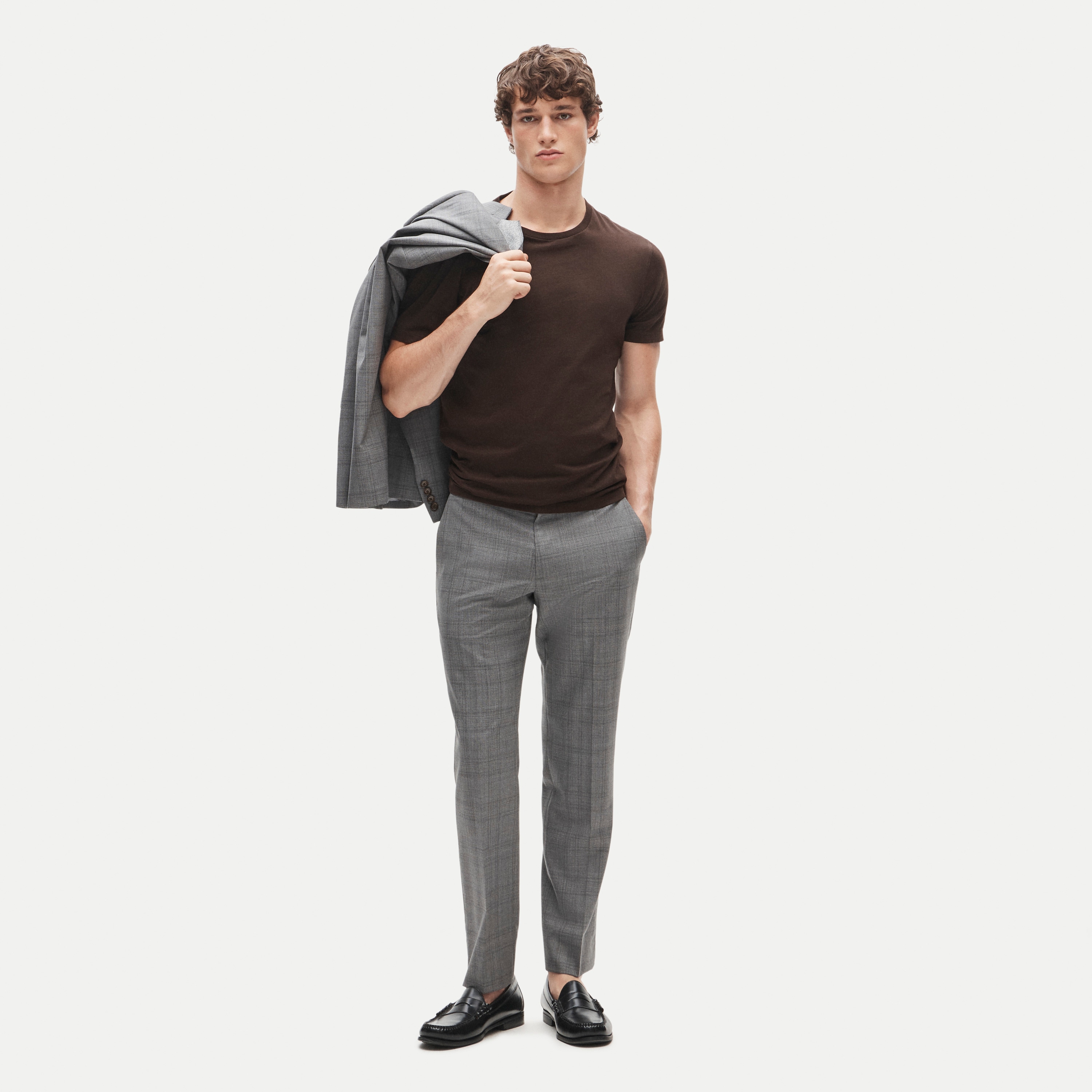 Ludlow Slim-fit suit pant in Italian wool