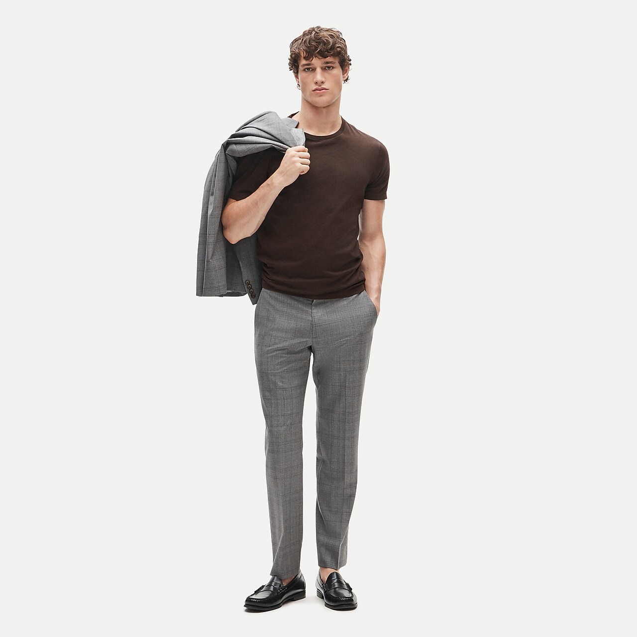 Kenmare Relaxed-fit Suit Pant In English Lambswool For Men | J.Crew