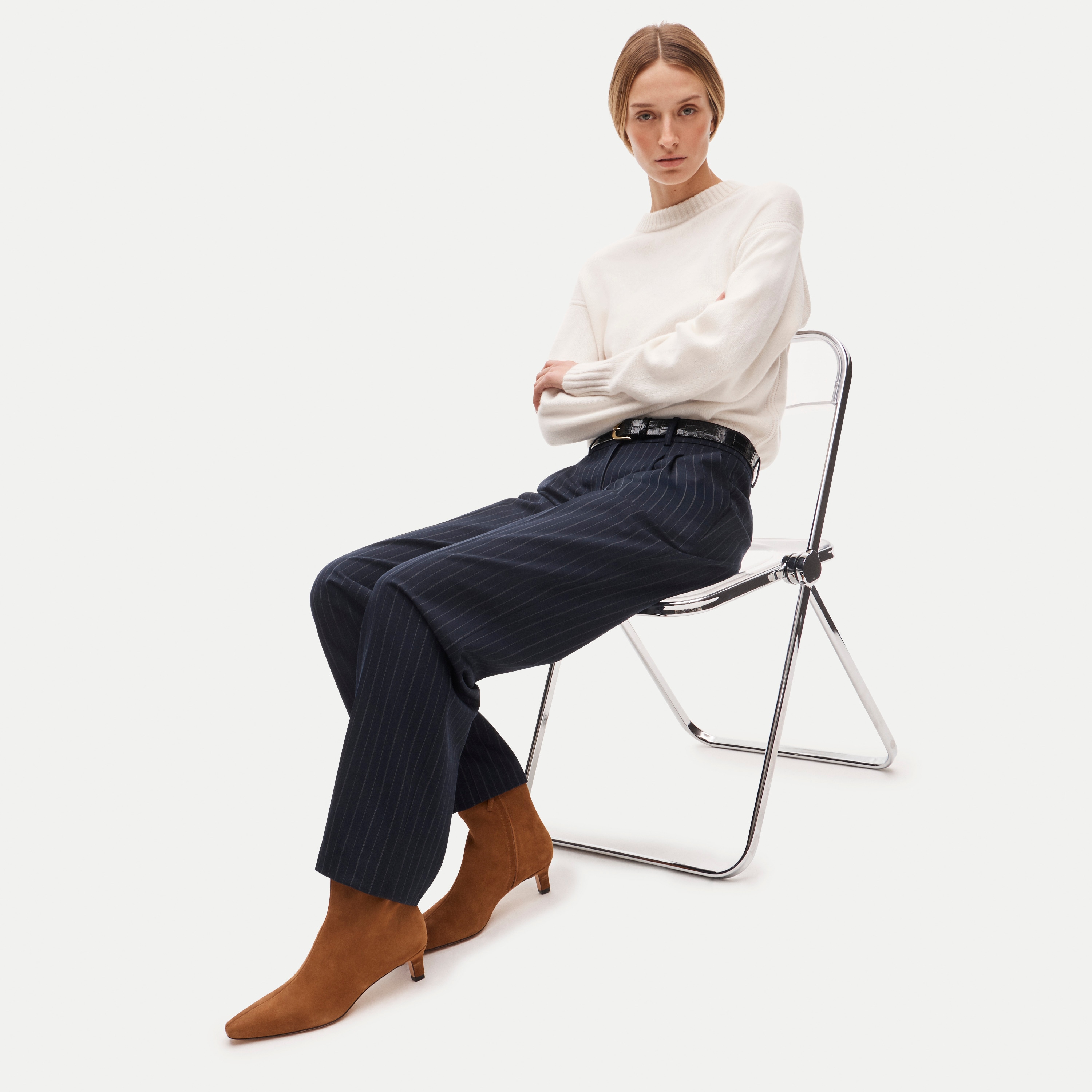Sylvie ankle boots in suede - thumbnail 2