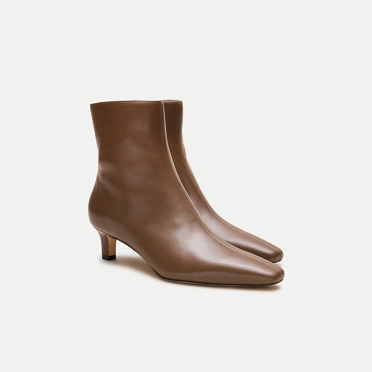 Sylvie ankle boots in leather by J.Crew