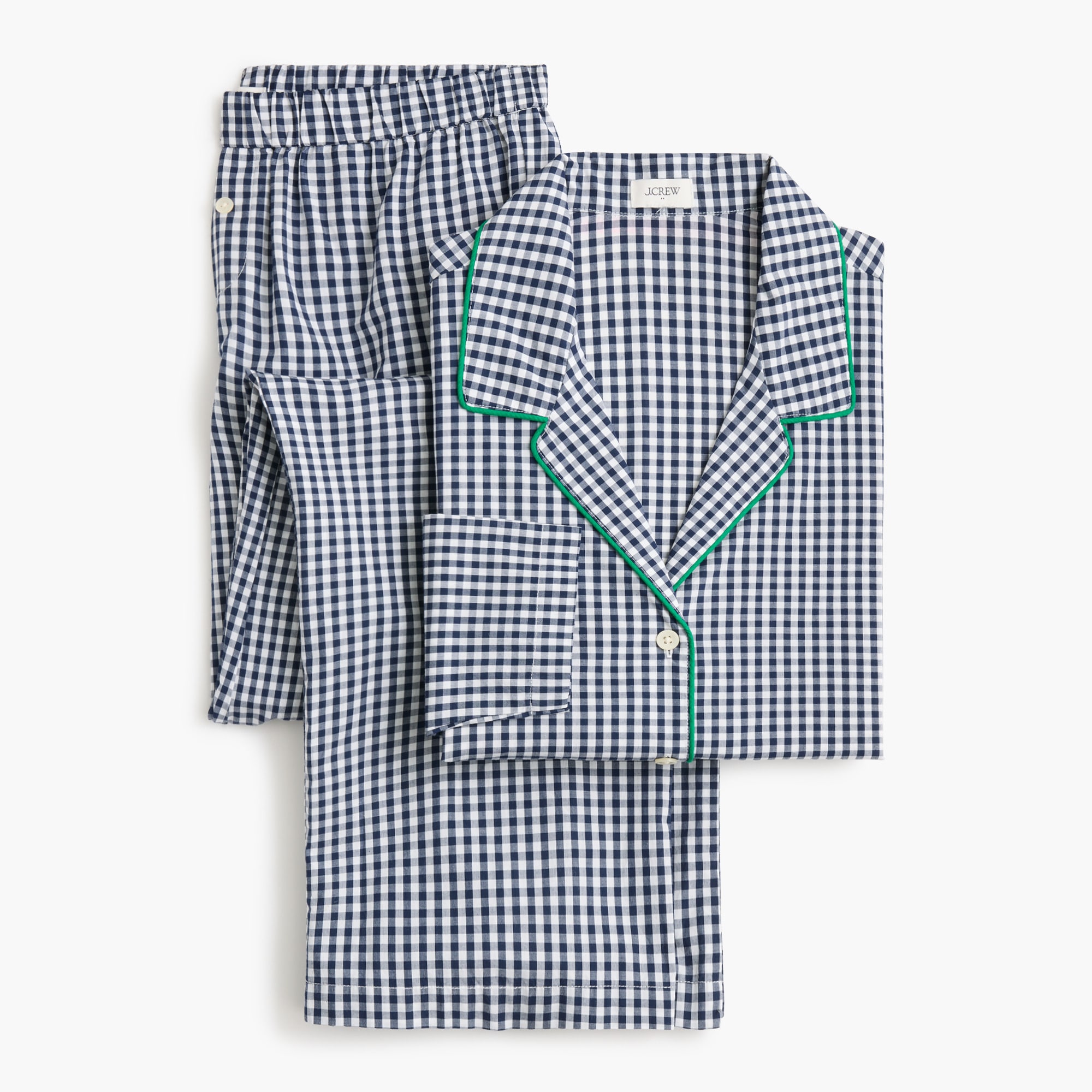 Wide-leg pant pajama set