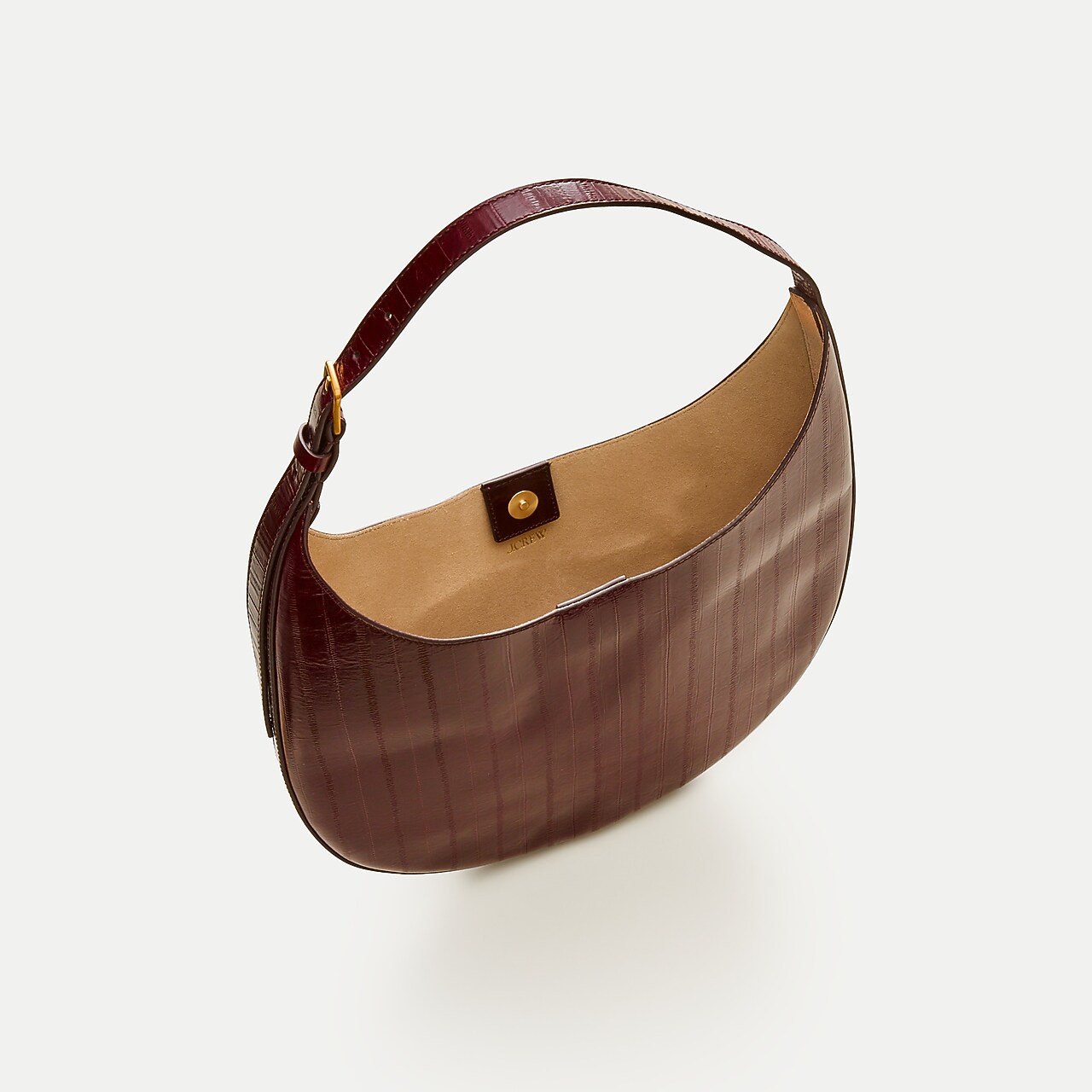 Edie Three-in-one Bag In Croc-embossed Italian Leather For Women