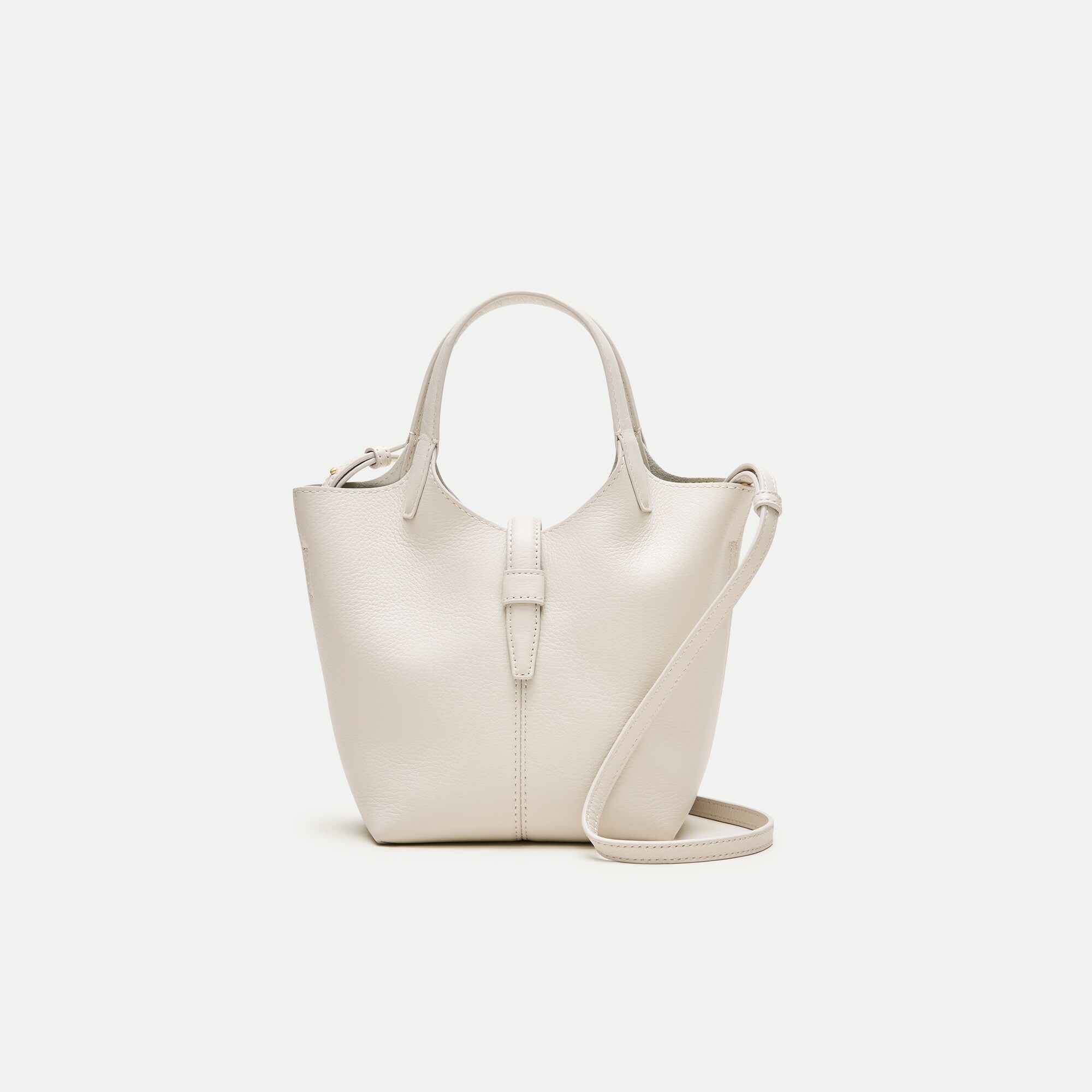 Yorke small tote in leather