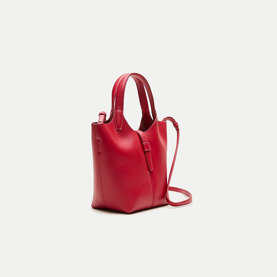 J .Crewジェイクルー ボストンバッグショルダーバッグ Yorke Bag In Leather For Women | J.Crew