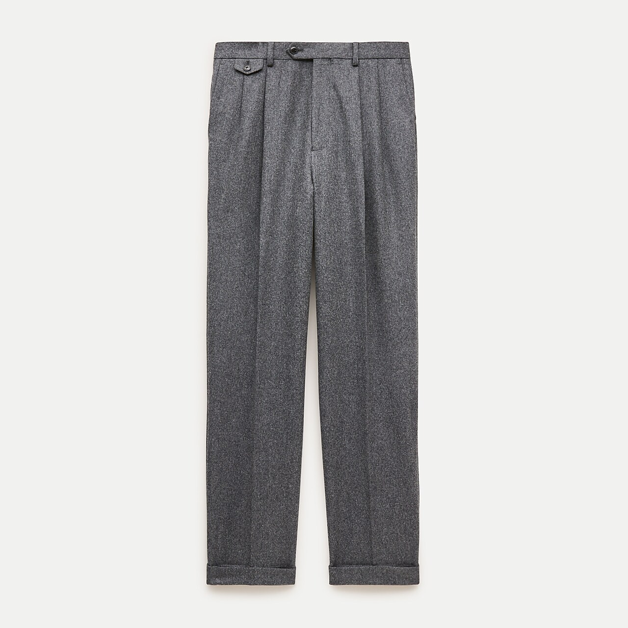 Kenmare Relaxed-fit Suit Pant In Italian Wool Flannel For Men | J.Crew