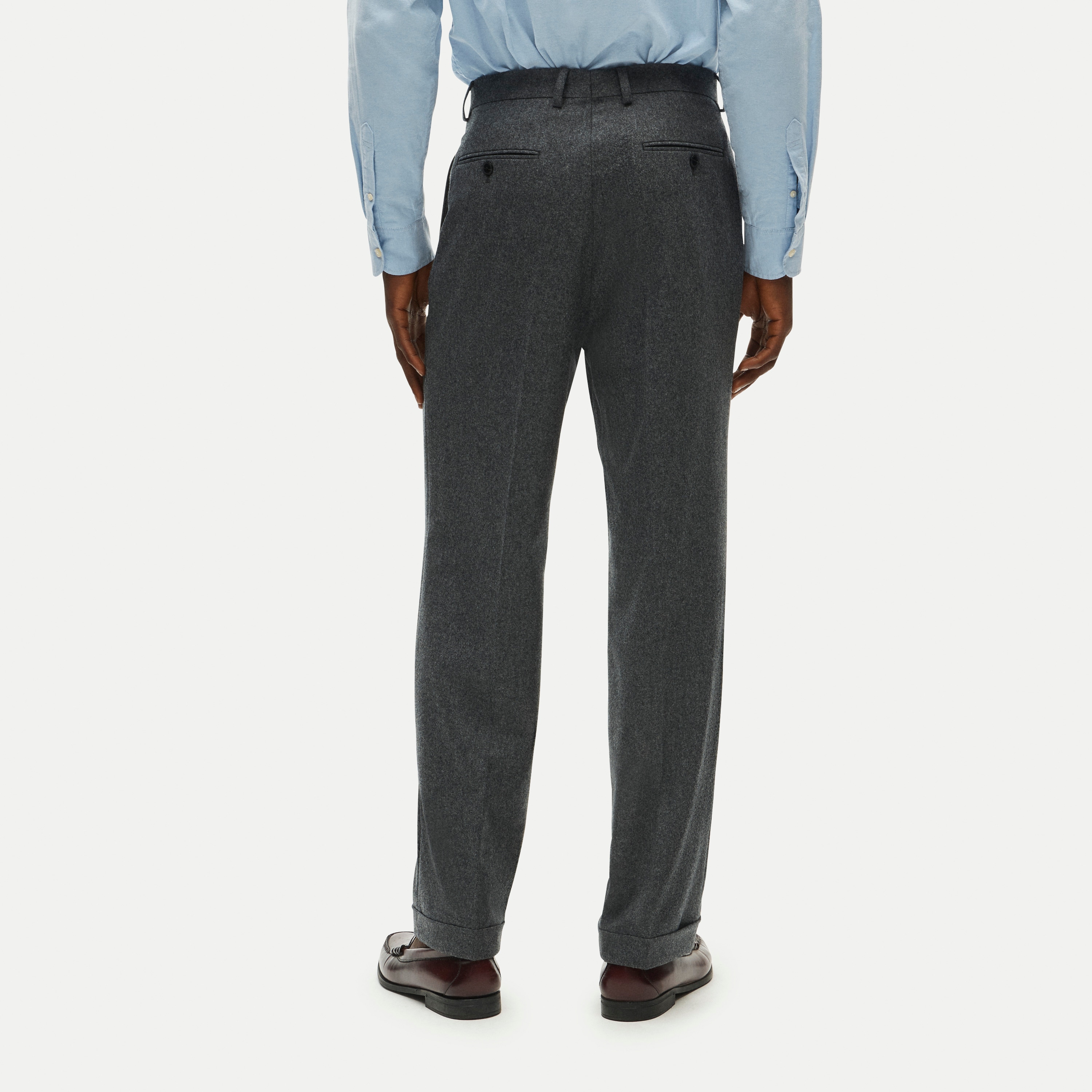 Kenmare Relaxed-fit Suit Pant In Italian Wool Flannel For Men | J.Crew