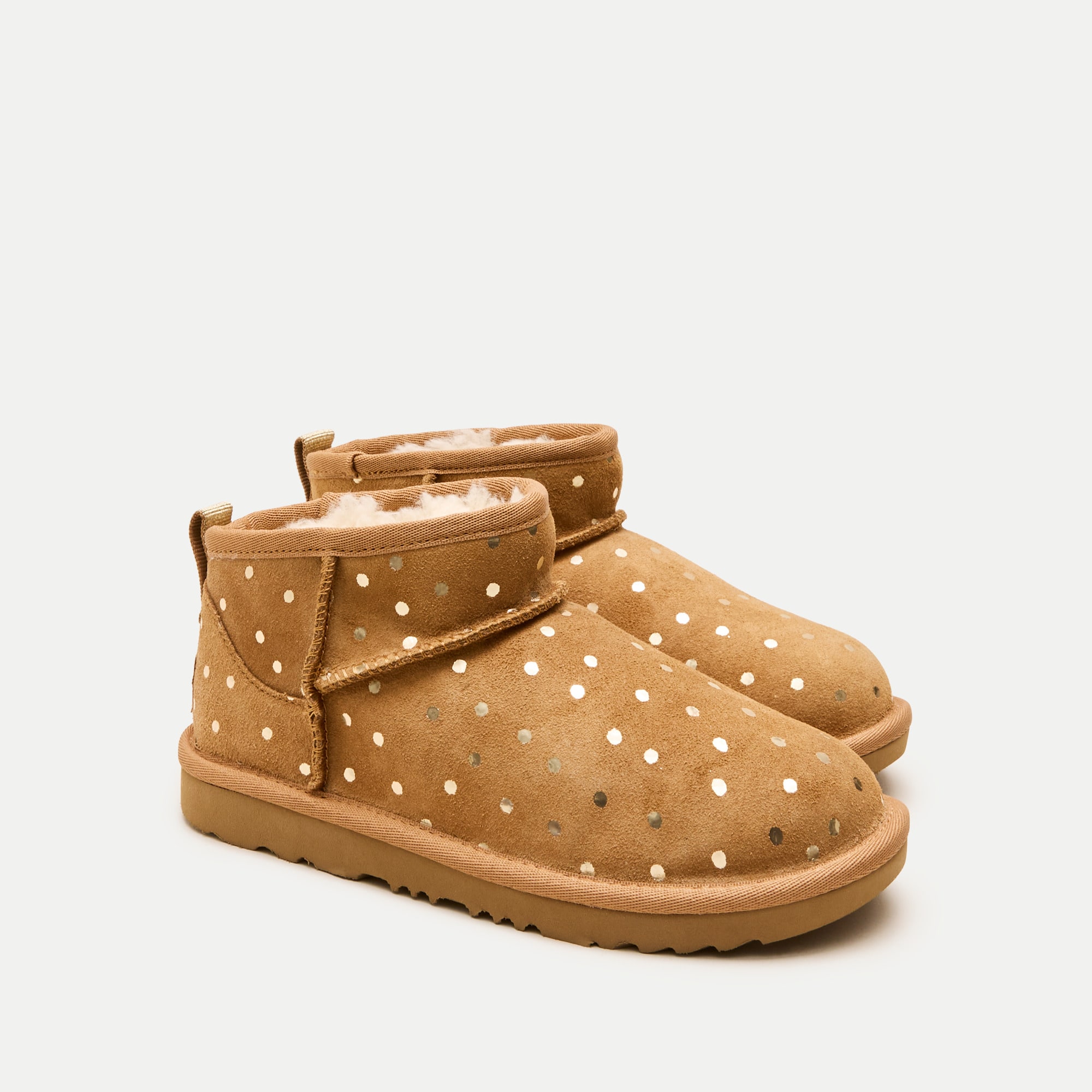 UGG® Classic Ultra mini kids' shiny dots boots