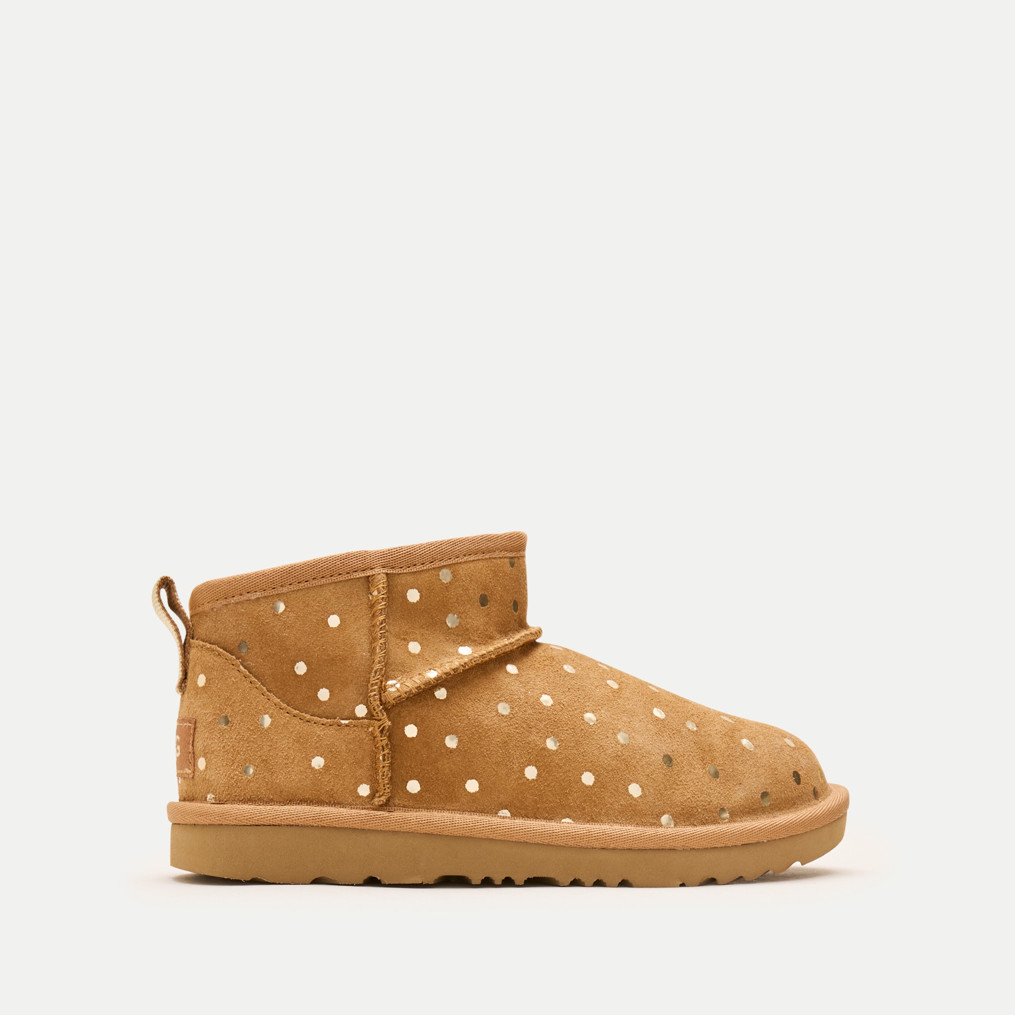 UGG® Classic Ultra mini kids' shiny dots boots