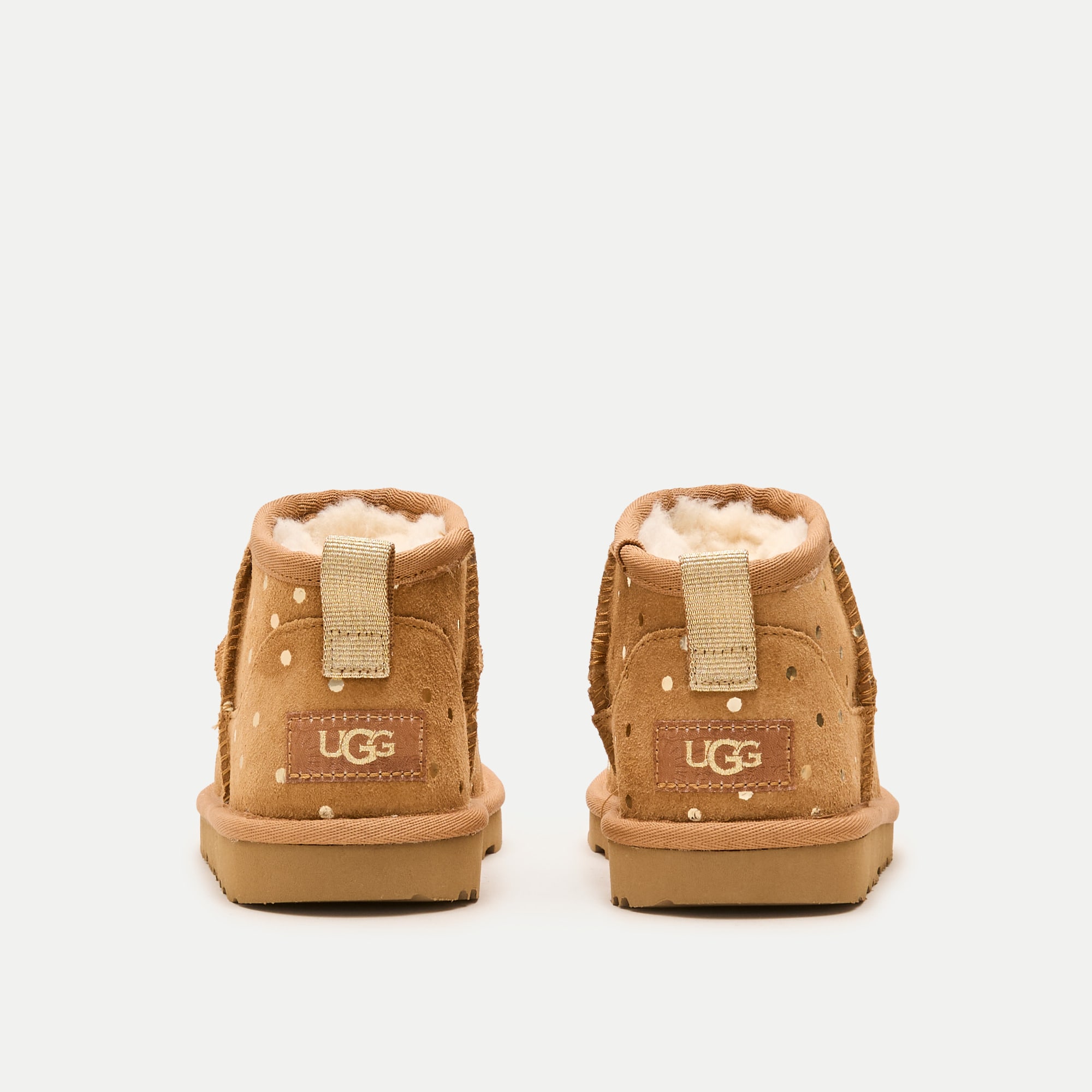 UGG® Classic Ultra mini kids' shiny dots boots