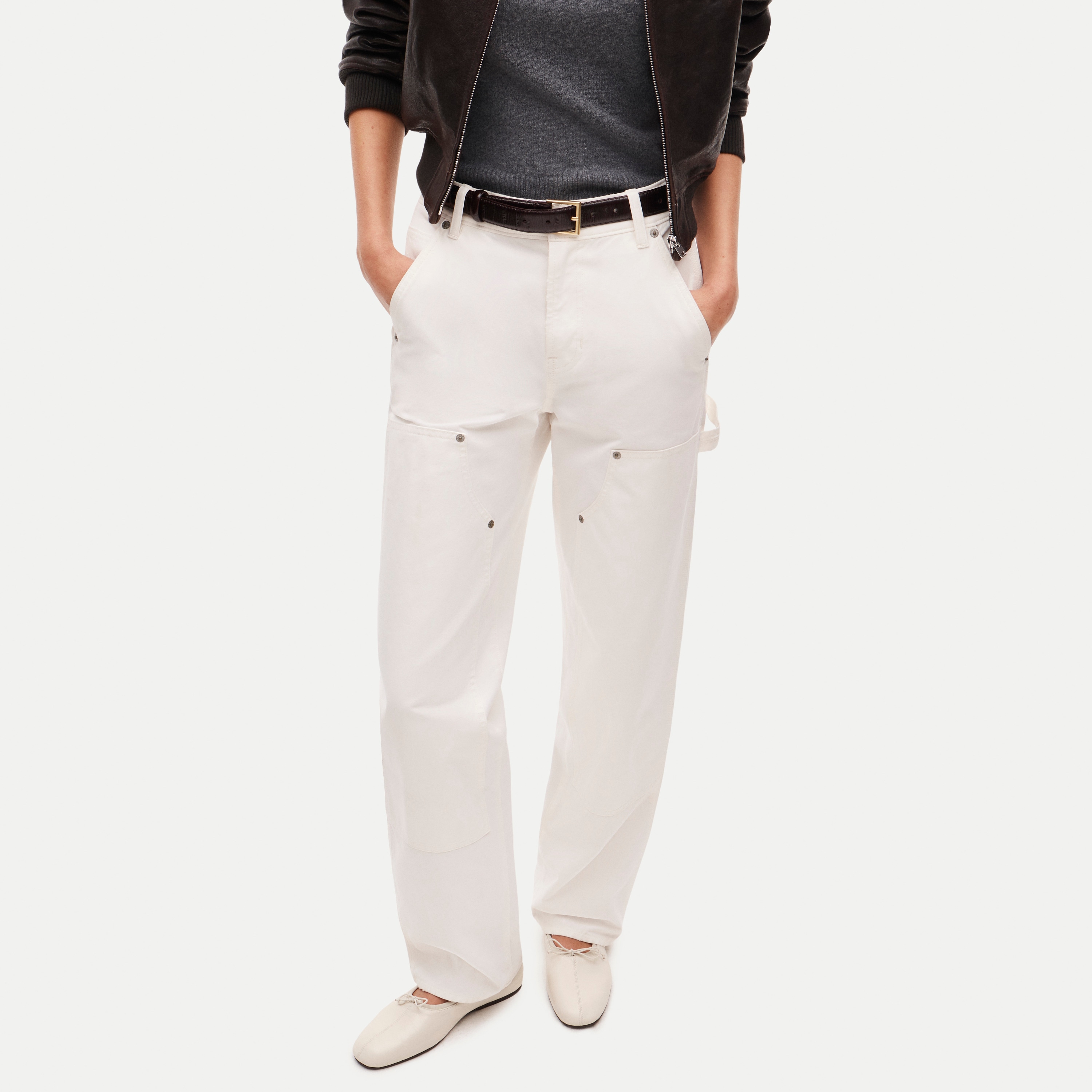 Verona ballet flats in Italian leather