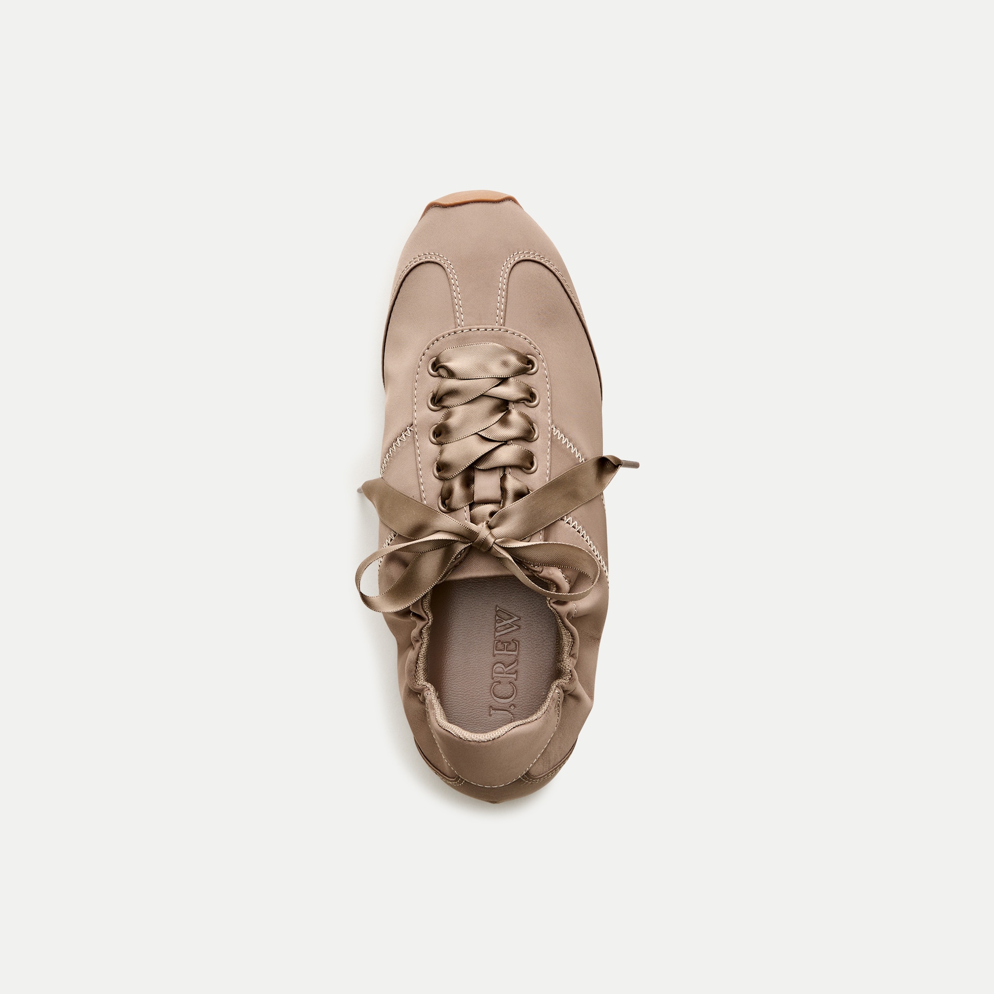 Ballet Sneakers In Satin For Women | J.Crew