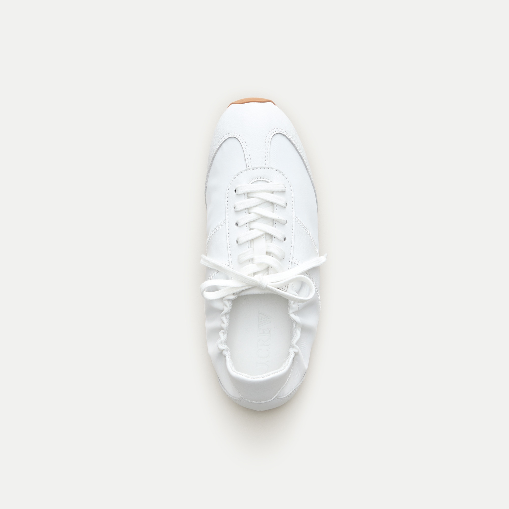 Ballet Sneakers In Nylon And Leather For Women | J.Crew