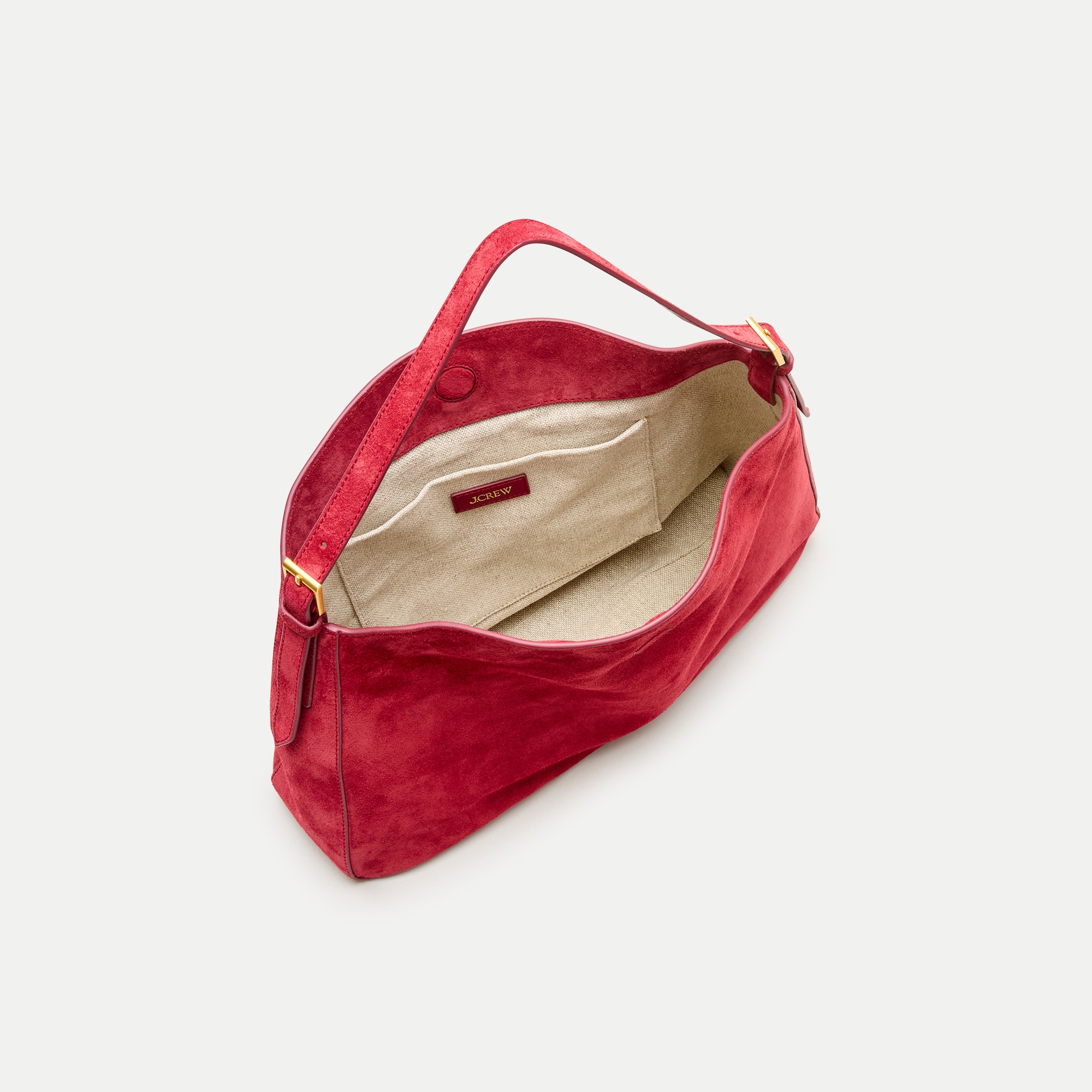 Berkeley large shoulder bag in suede