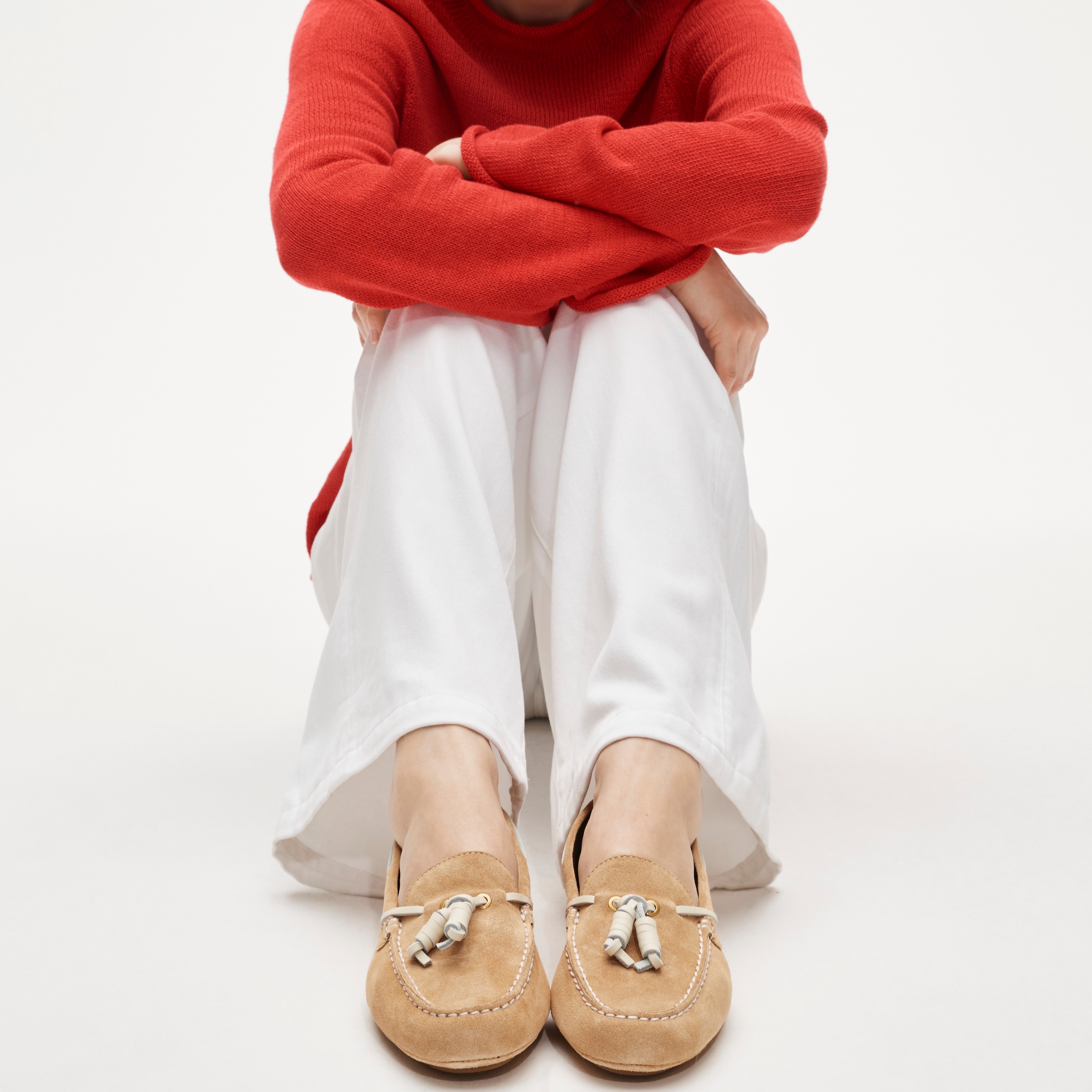 New driving loafers in suede