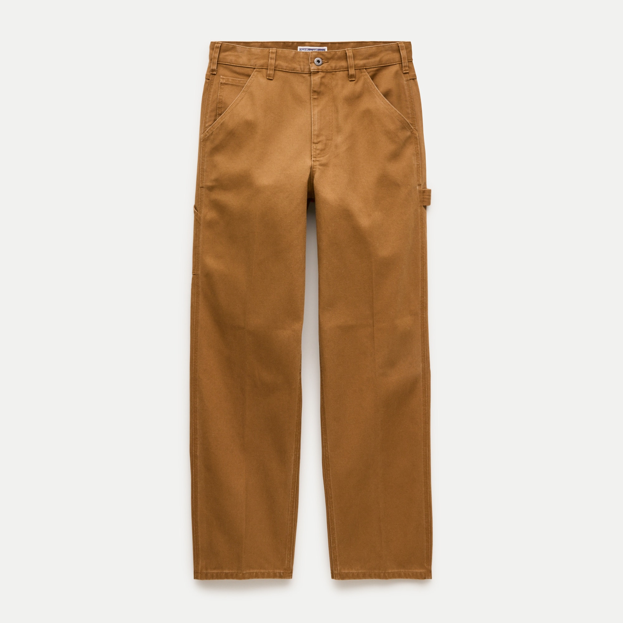 Wallace & Barnes creased carpenter pant in canvas