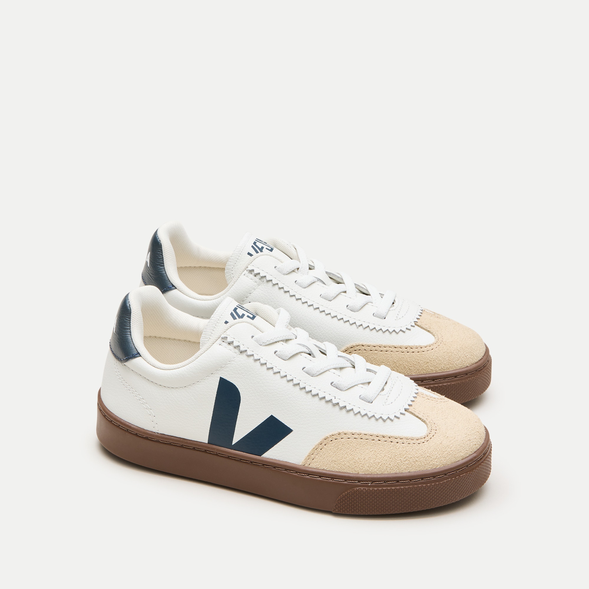 Kids' Veja™ volley leather sneakers
