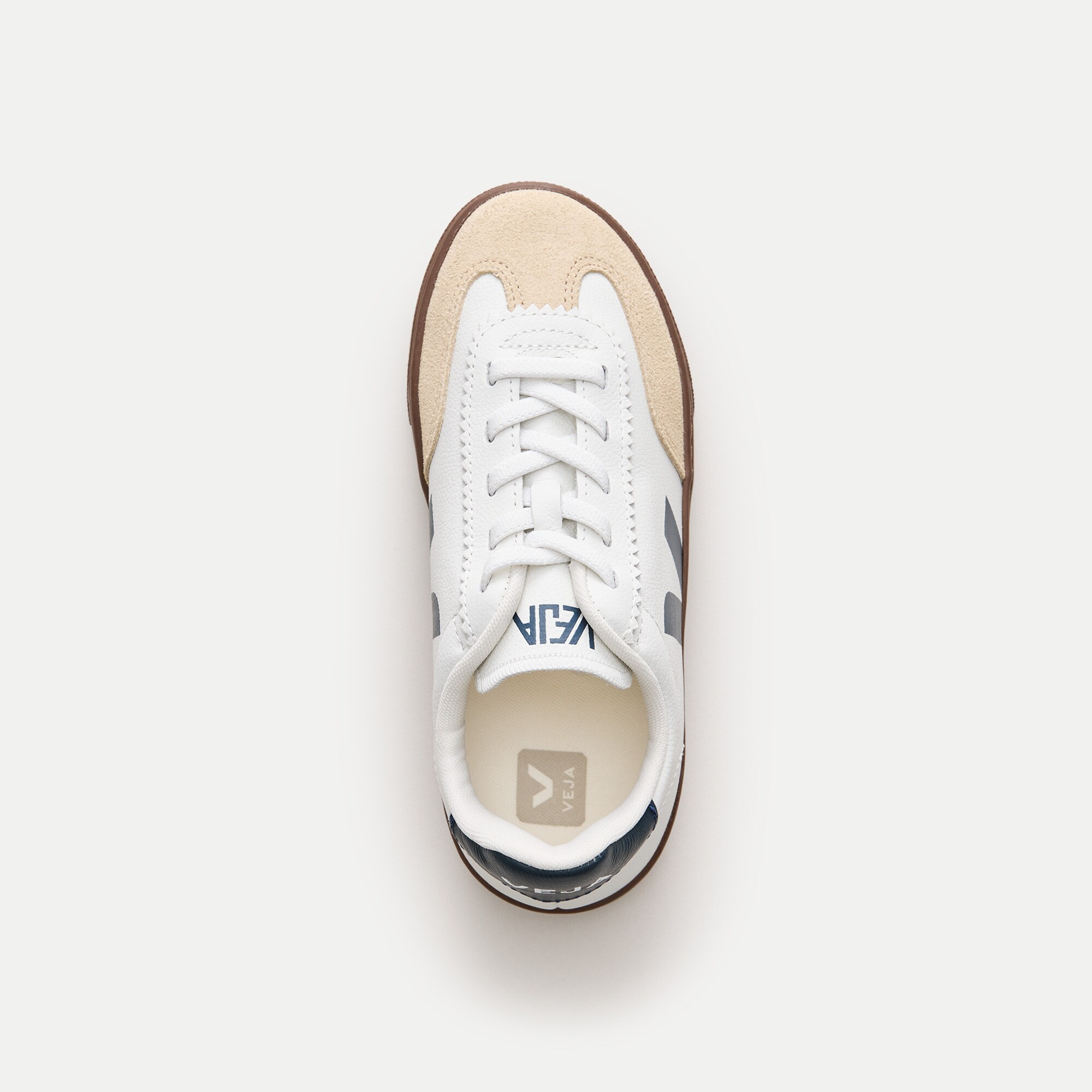 Kids' Veja™ volley leather sneakers