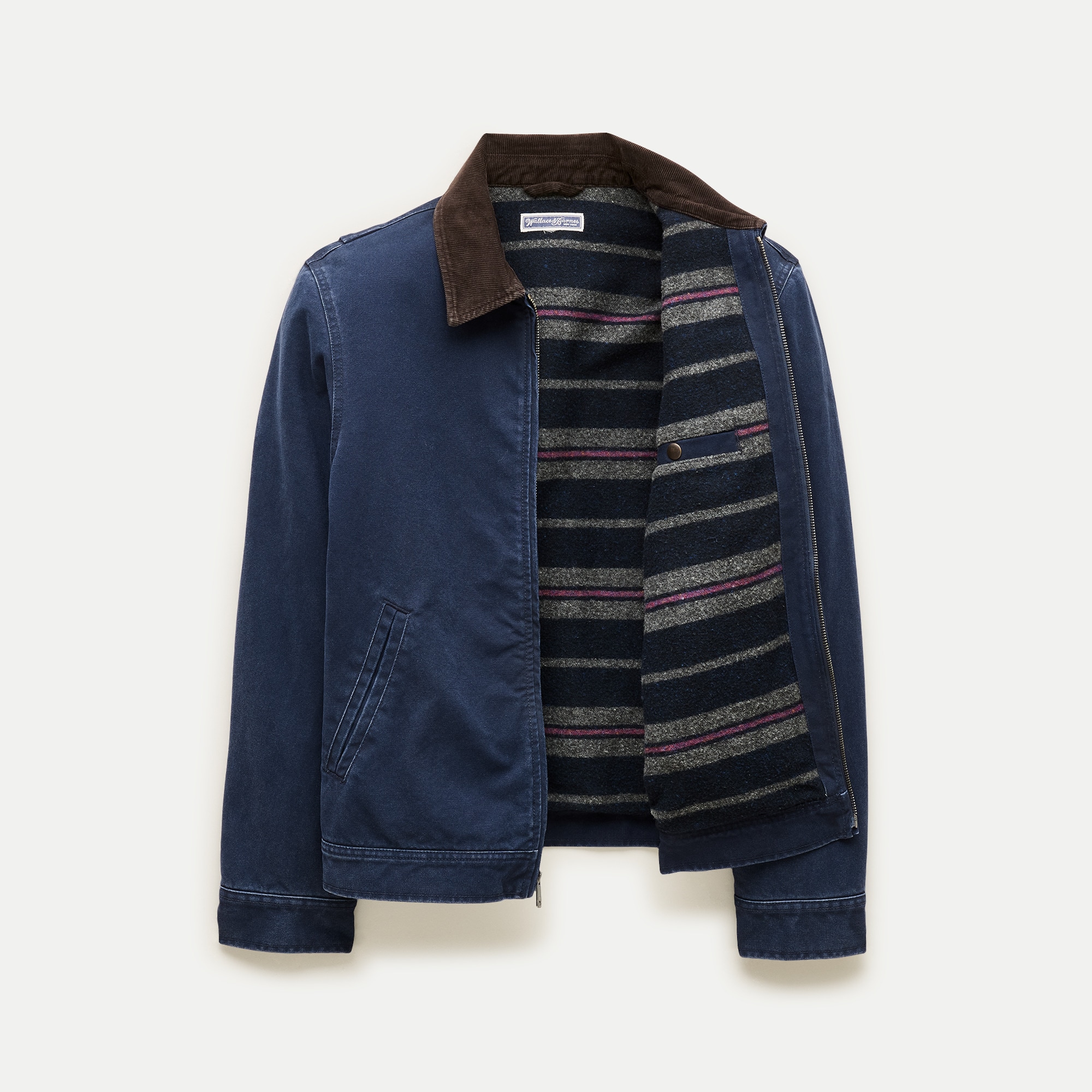 Wallace & Barnes lined canvas work jacket