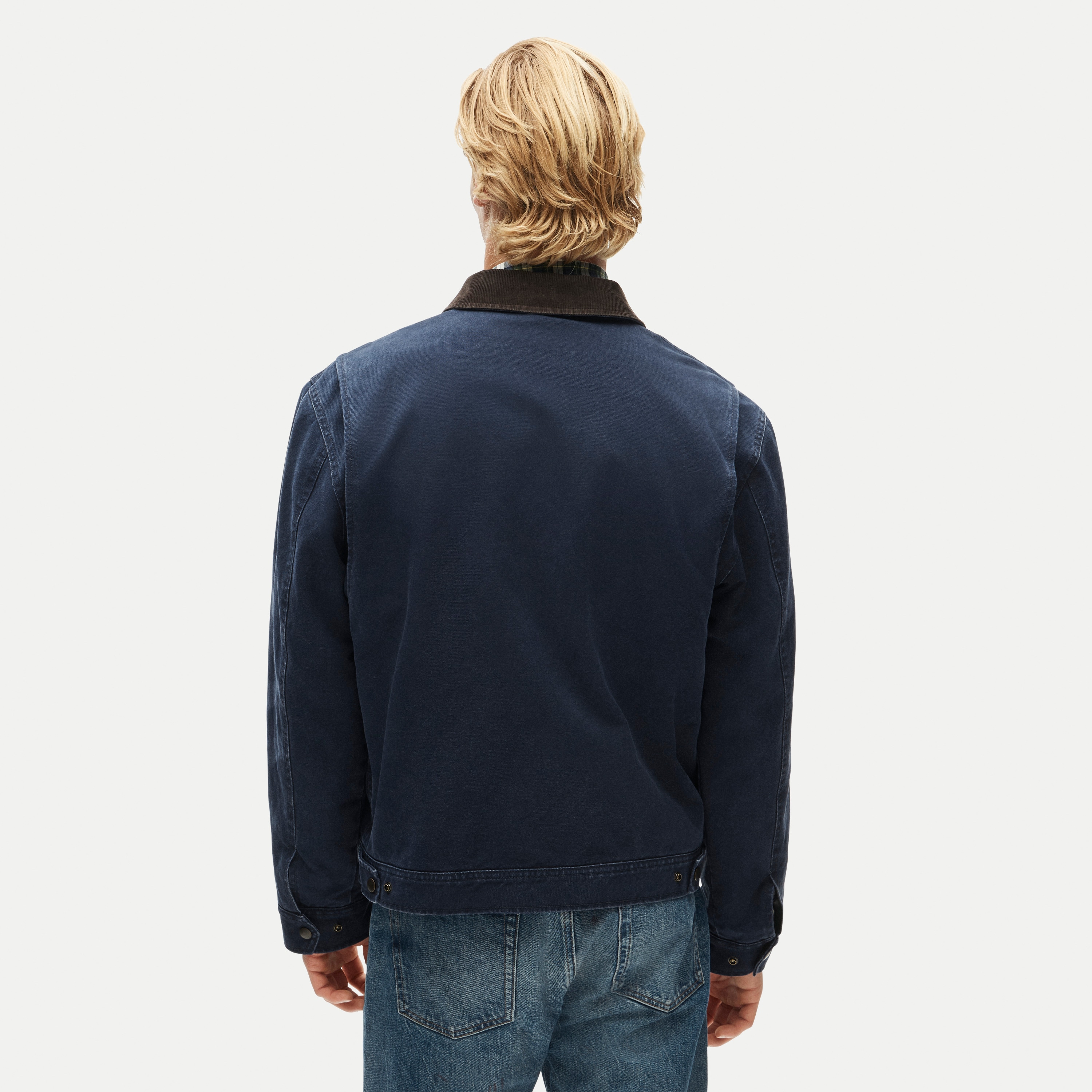 Wallace & Barnes lined canvas work jacket