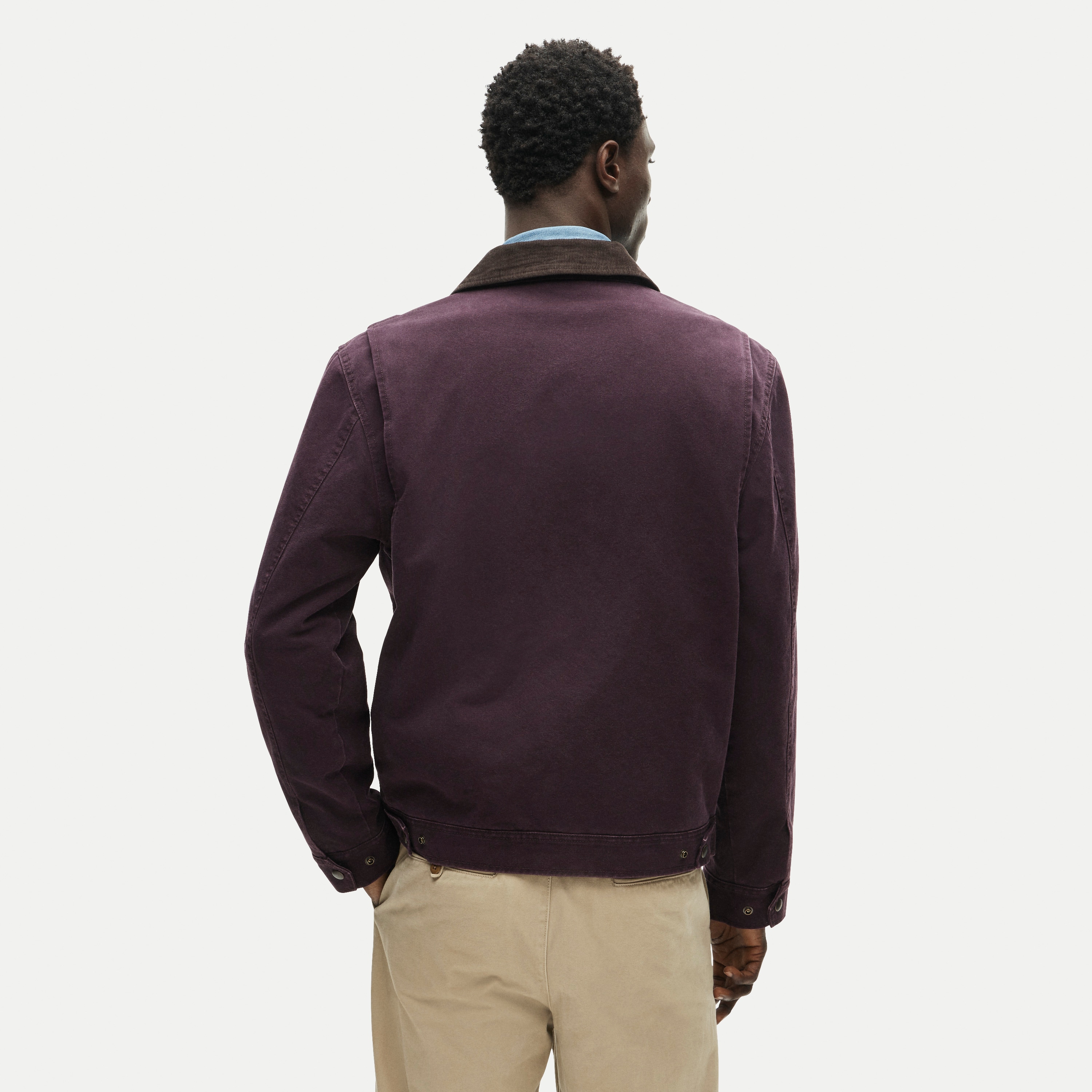 Wallace & Barnes lined canvas work jacket