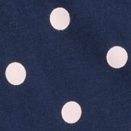 Knit cropped pant pajama set ANTIQUE NAVY PINK