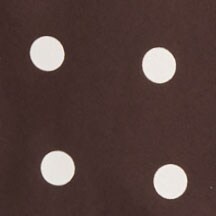 Silky square scarf CHOCOLATE BERRY IVORY