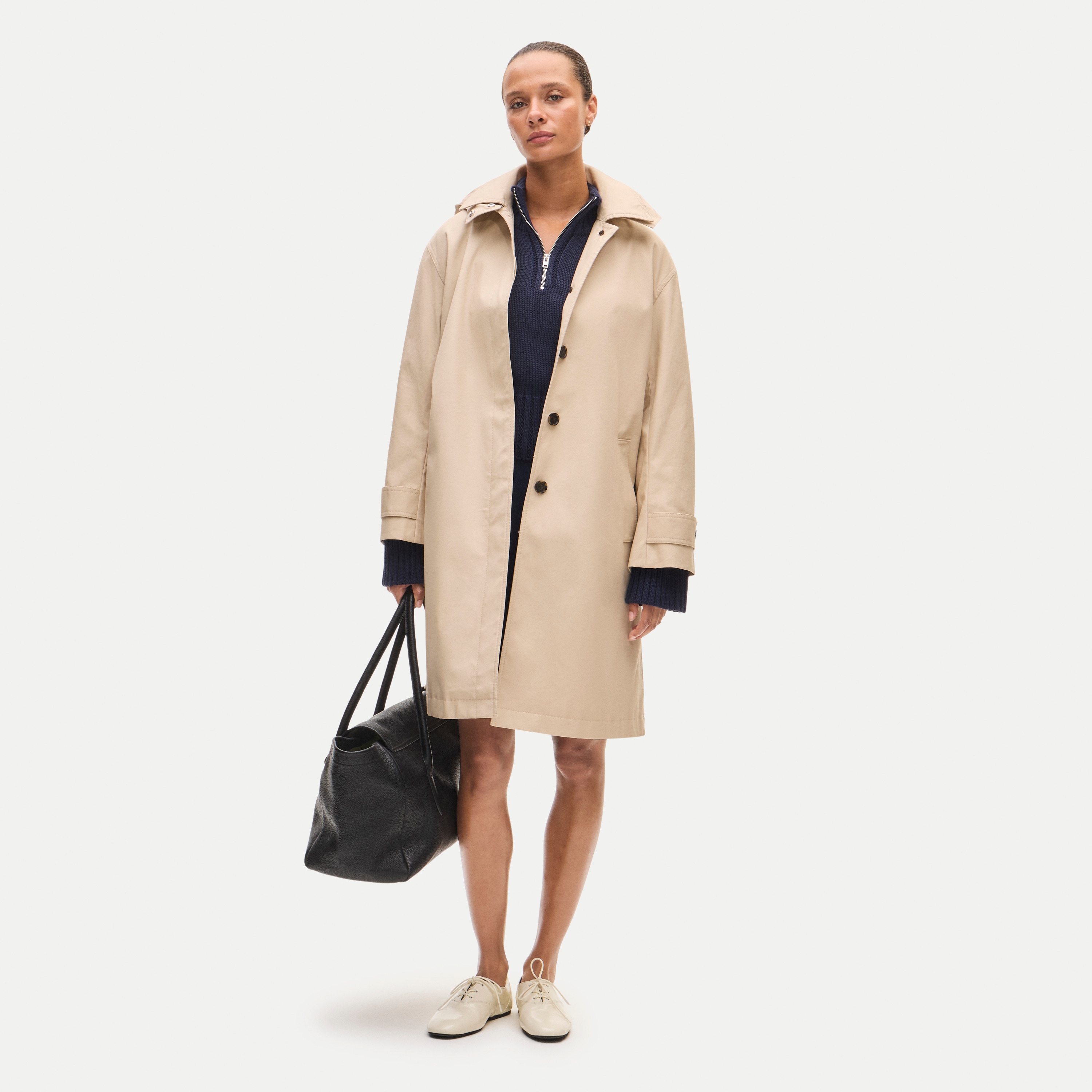 Soho car coat in canvas