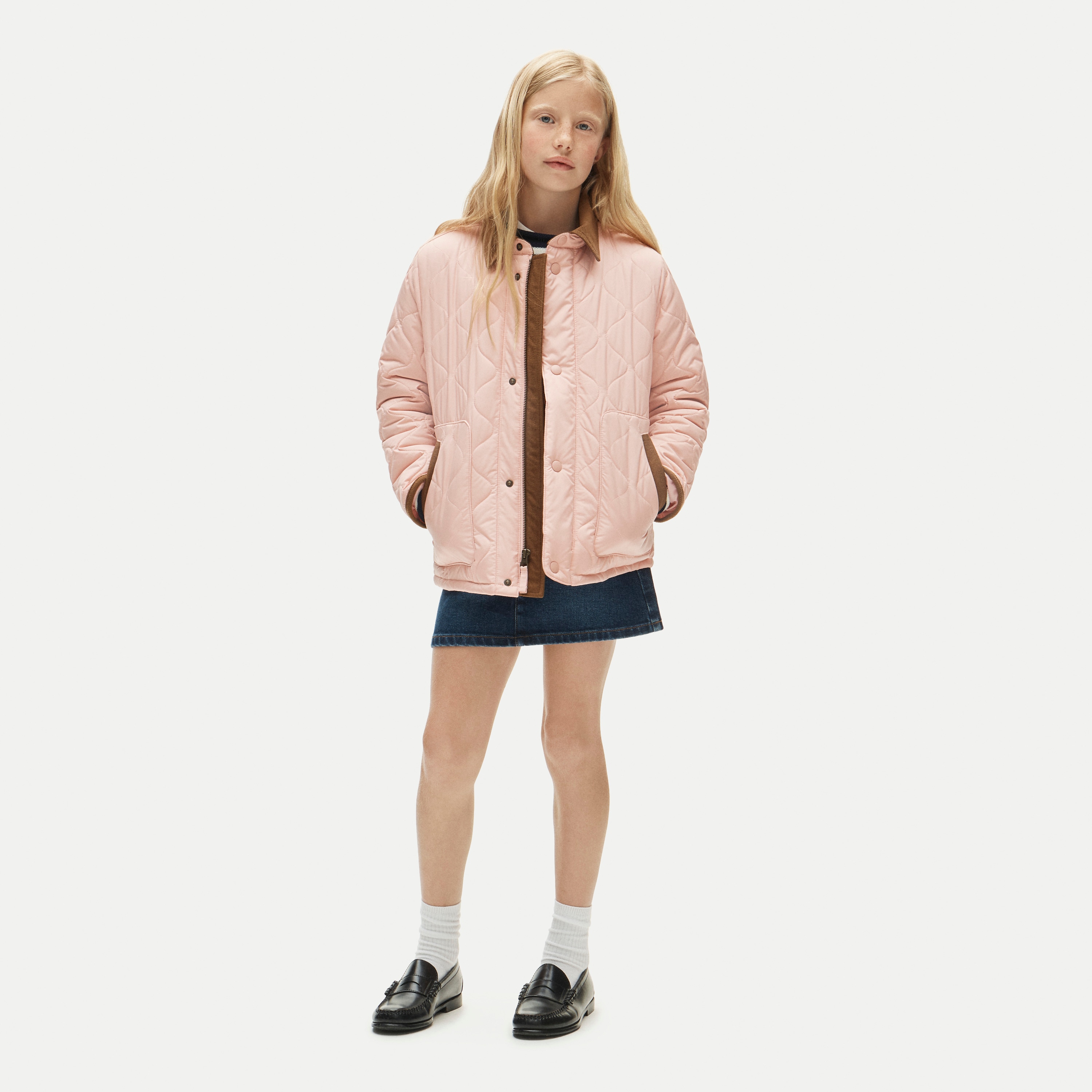 Girls' Sussex quilted jacket - thumbnail 2