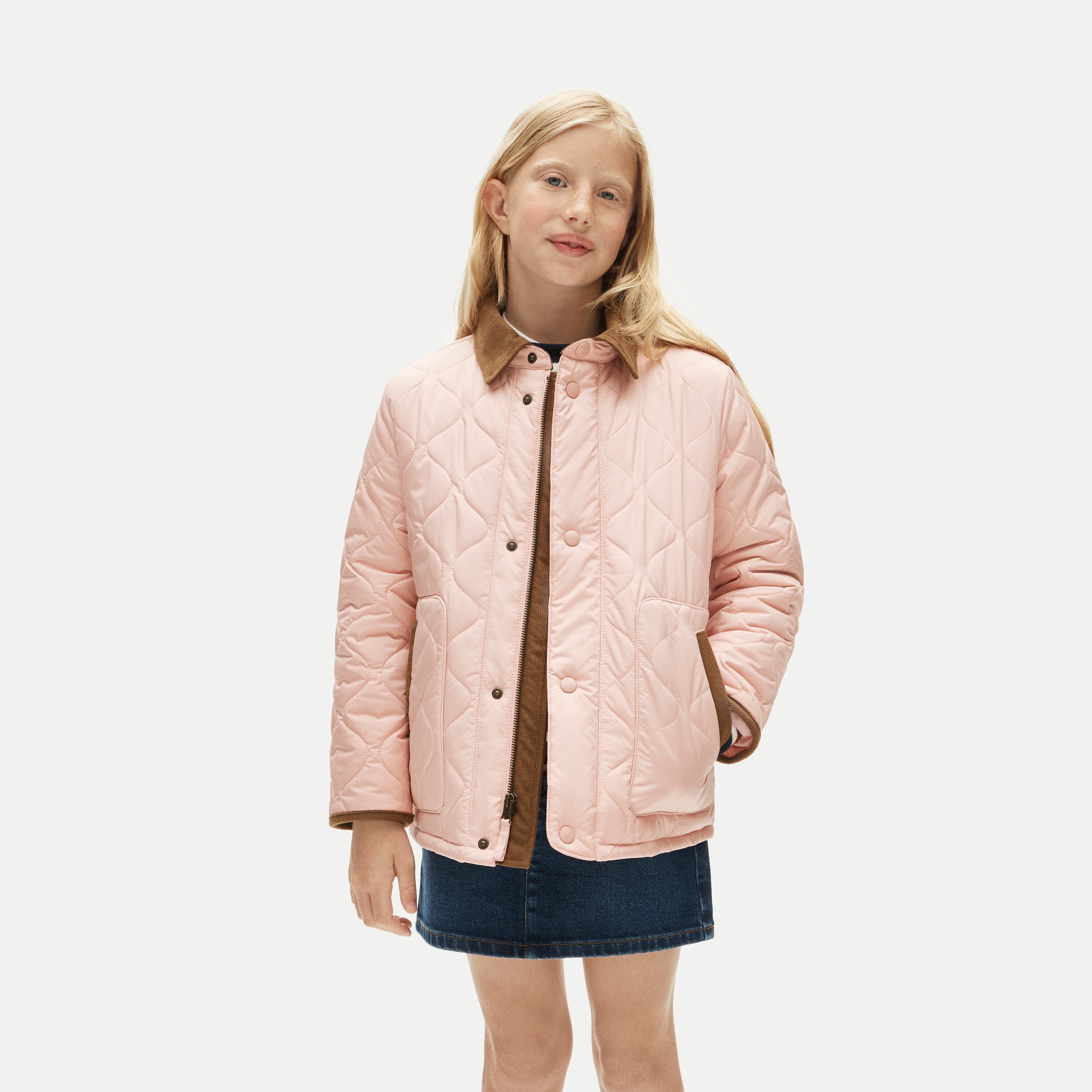 Girls' Sussex quilted jacket