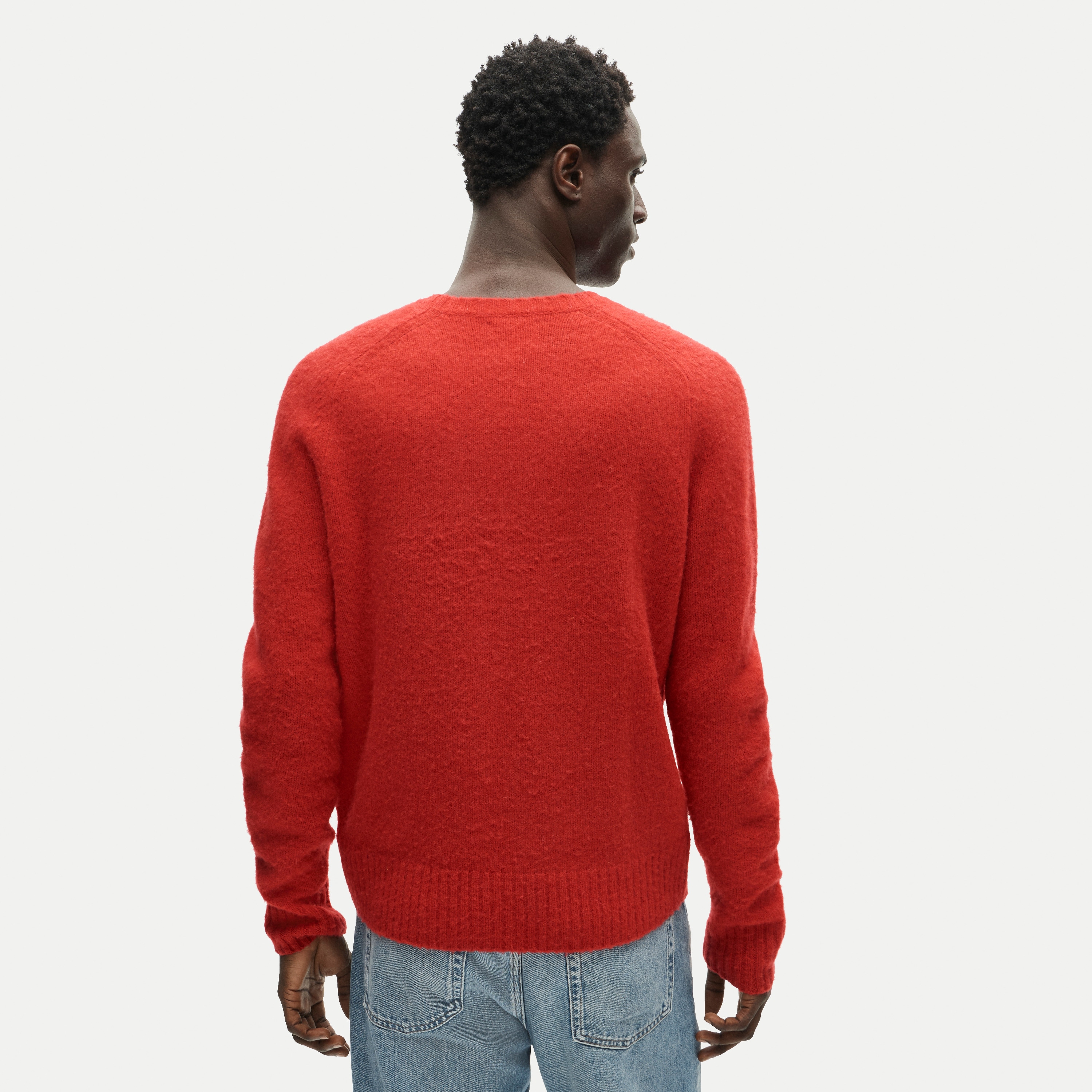 '47 x J.Crew brushed wool Ohio State sweater