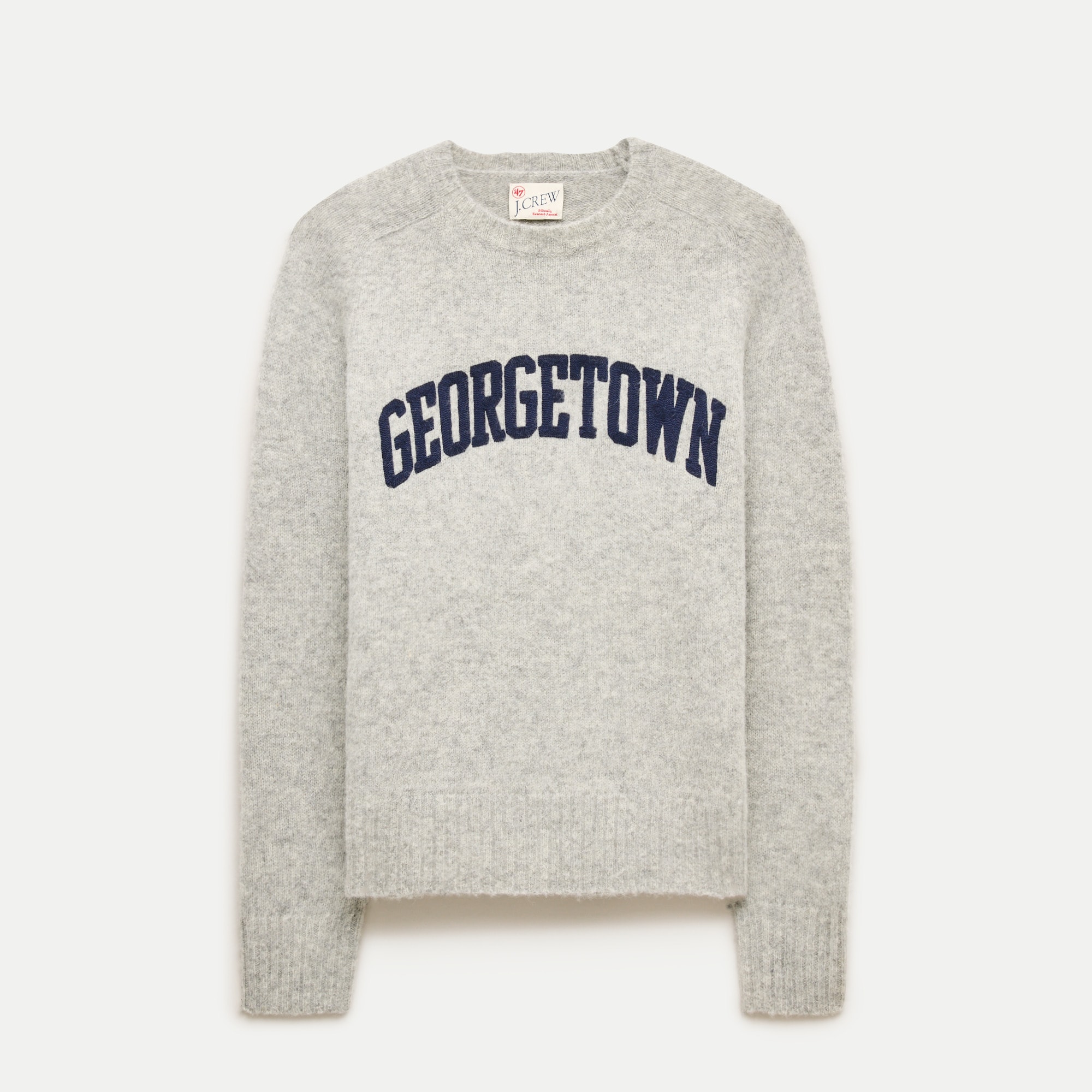 '47 x J.Crew brushed wool Georgetown sweater