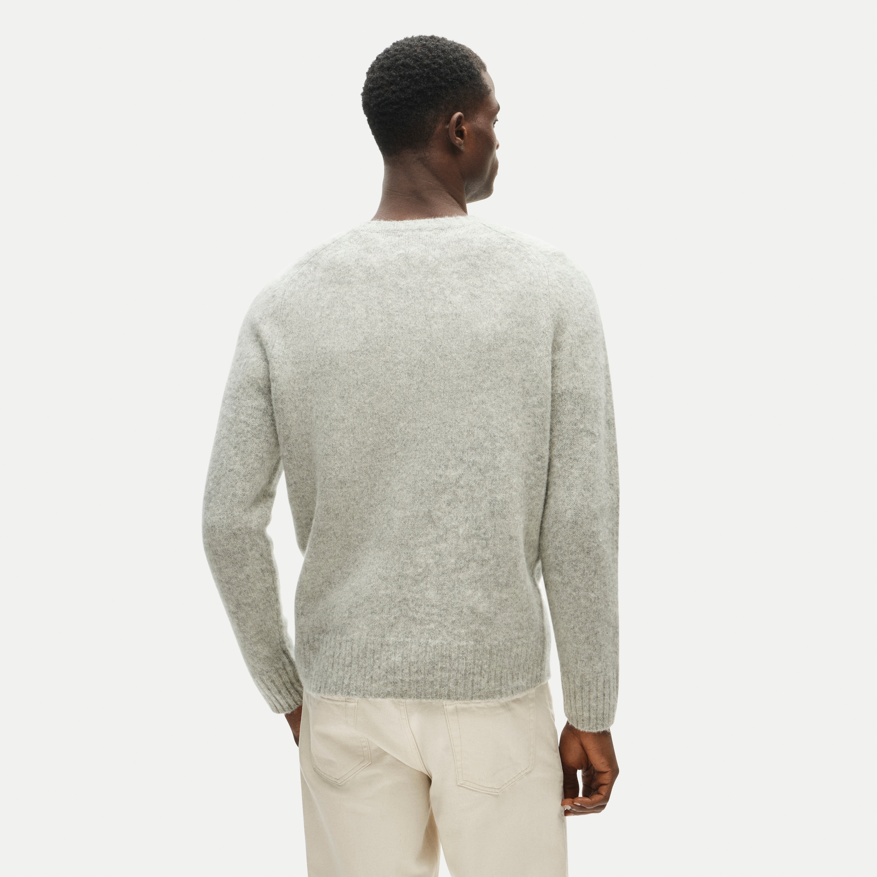 '47 x J.Crew brushed wool Georgetown sweater