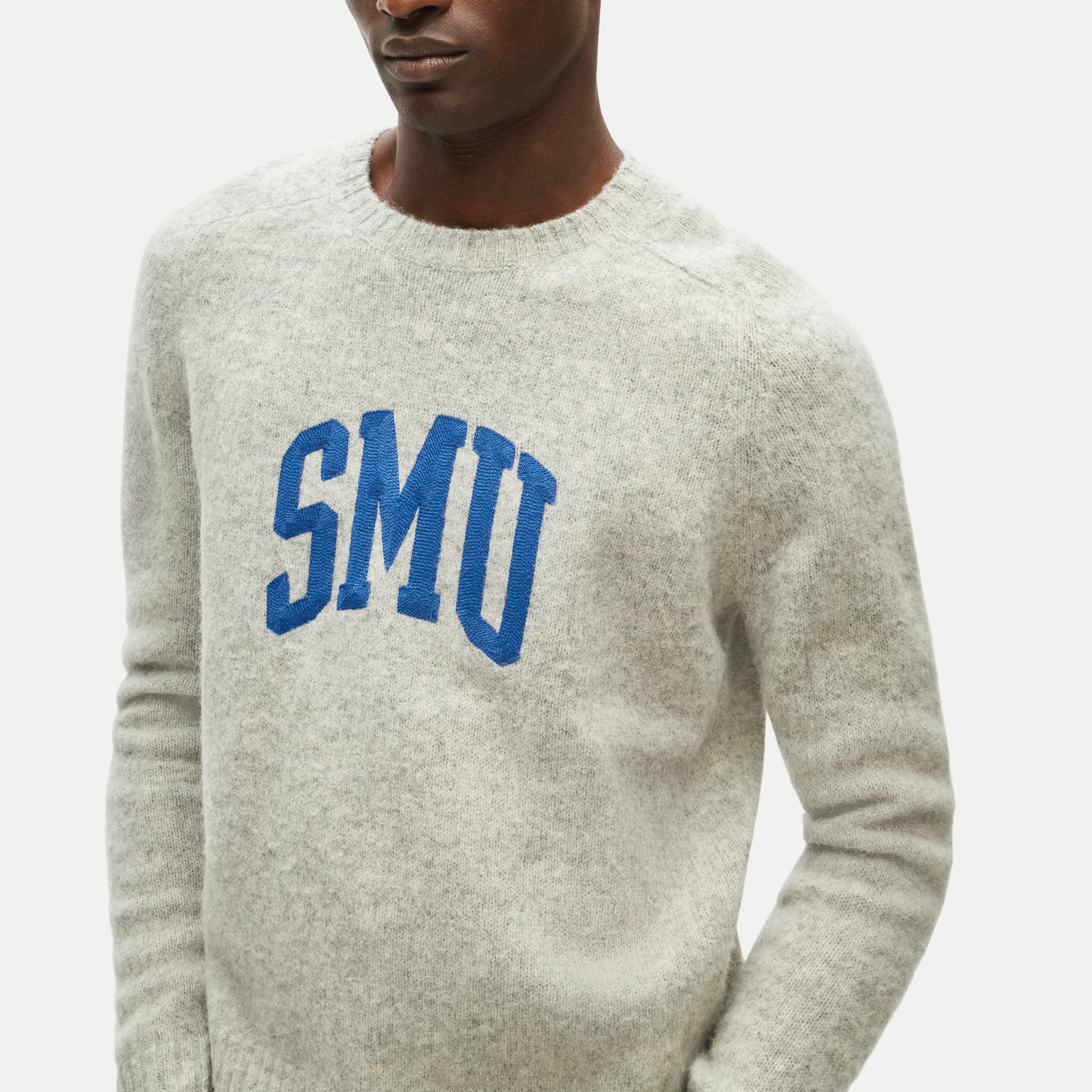 '47 x J.Crew brushed wool SMU sweater